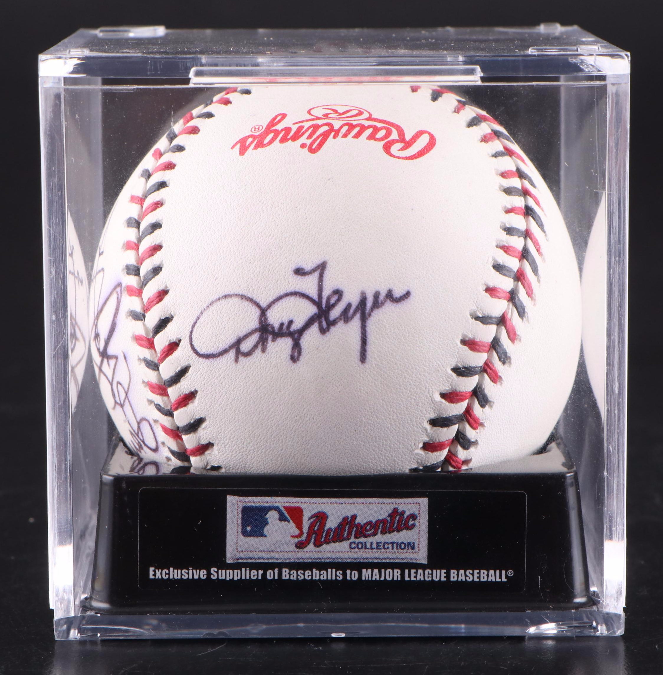 Jay Bruce, Brandon Phillips, and Chris Sabo Signed Baseballs with More