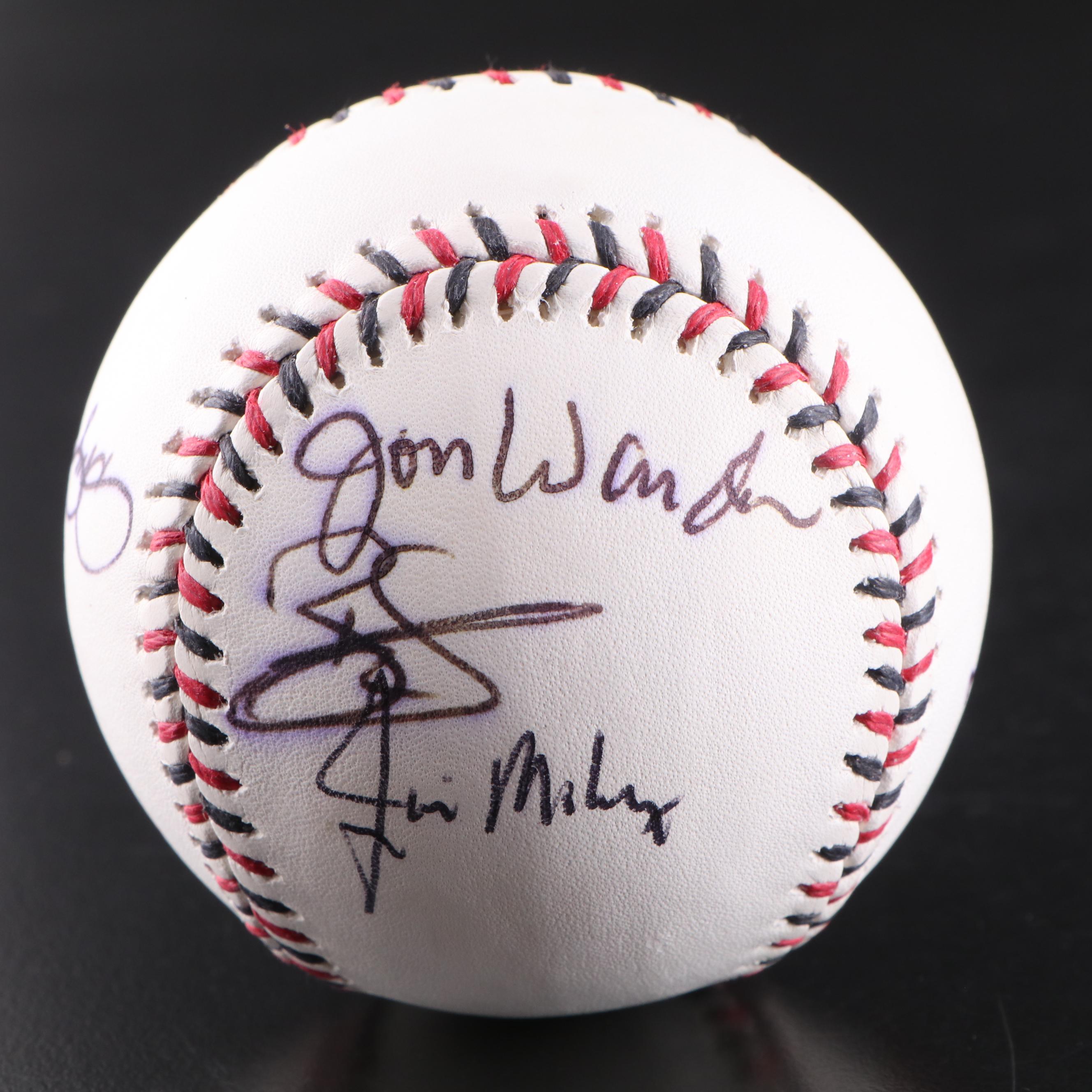 Jay Bruce, Brandon Phillips, and Chris Sabo Signed Baseballs with More