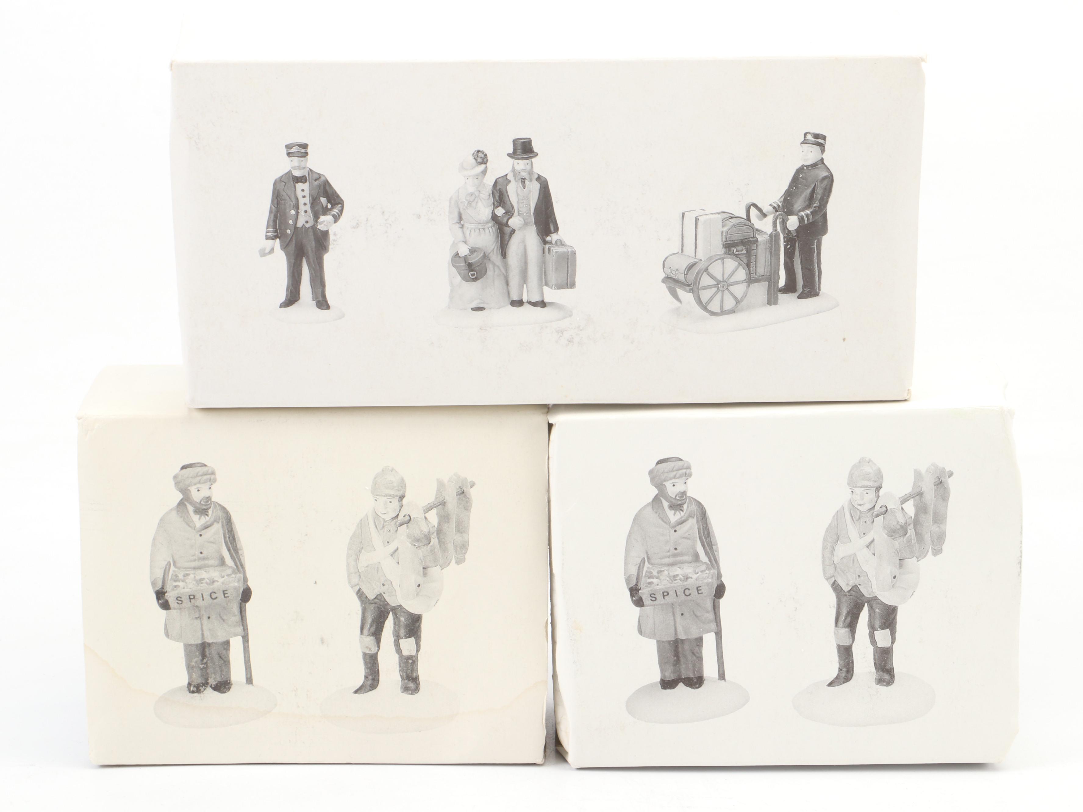 Department 56 "Tower Bridge Of London" and "Big Ben" Porcelain Figurines, More