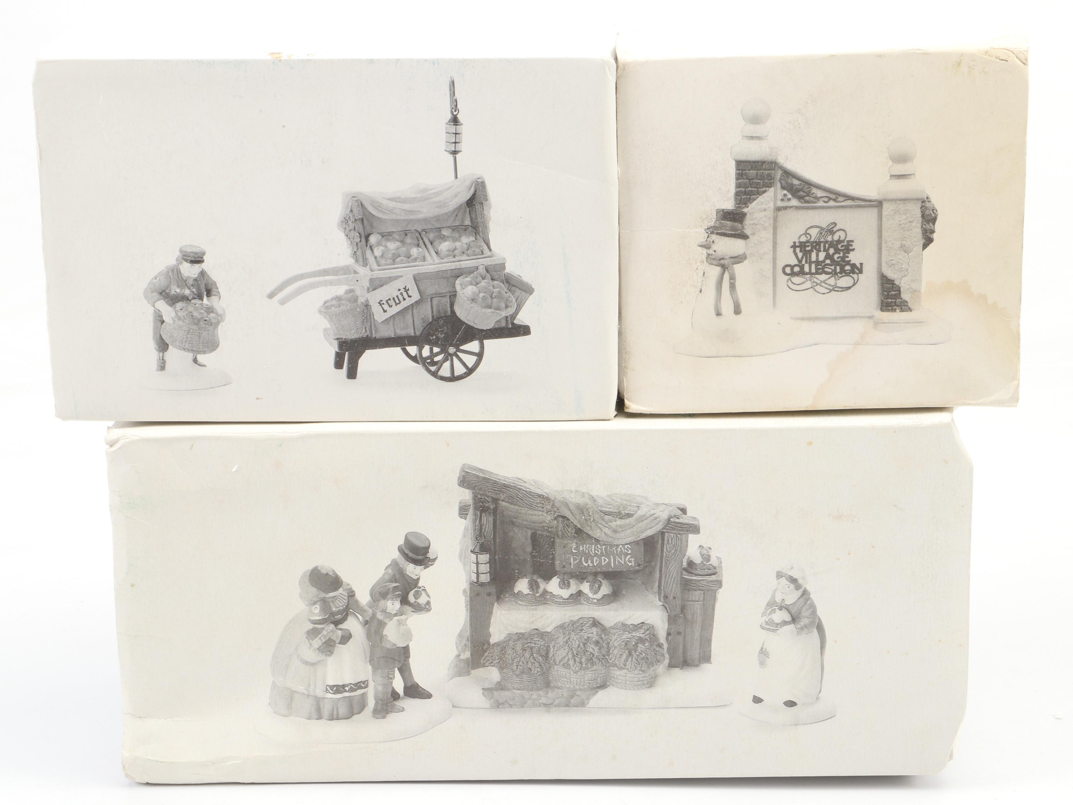 Department 56 "Tower Bridge Of London" and "Big Ben" Porcelain Figurines, More