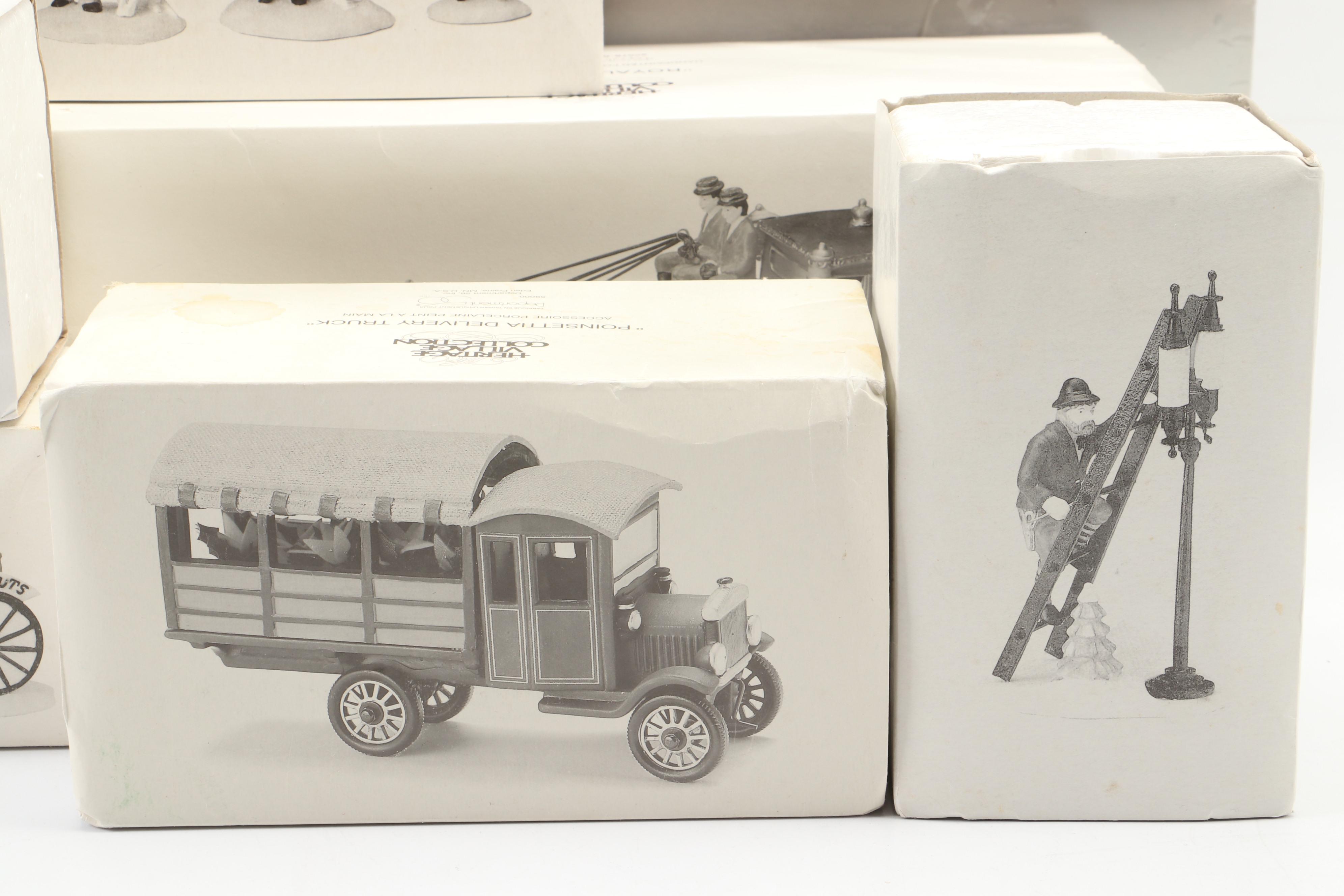 Heritage Village Collection "Dickens' Village Series" and Other Figurines