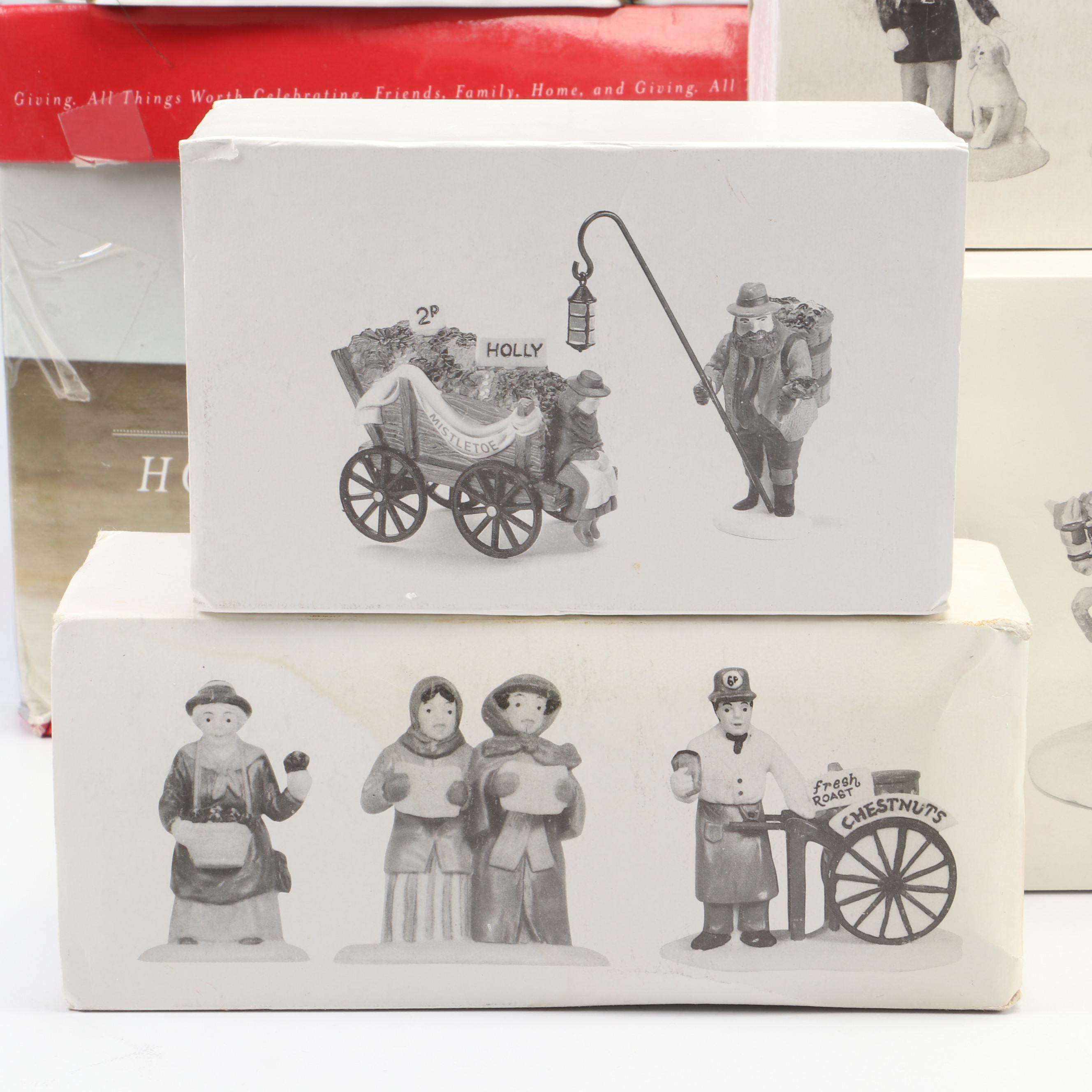 Heritage Village Collection "Dickens' Village Series" and Other Figurines