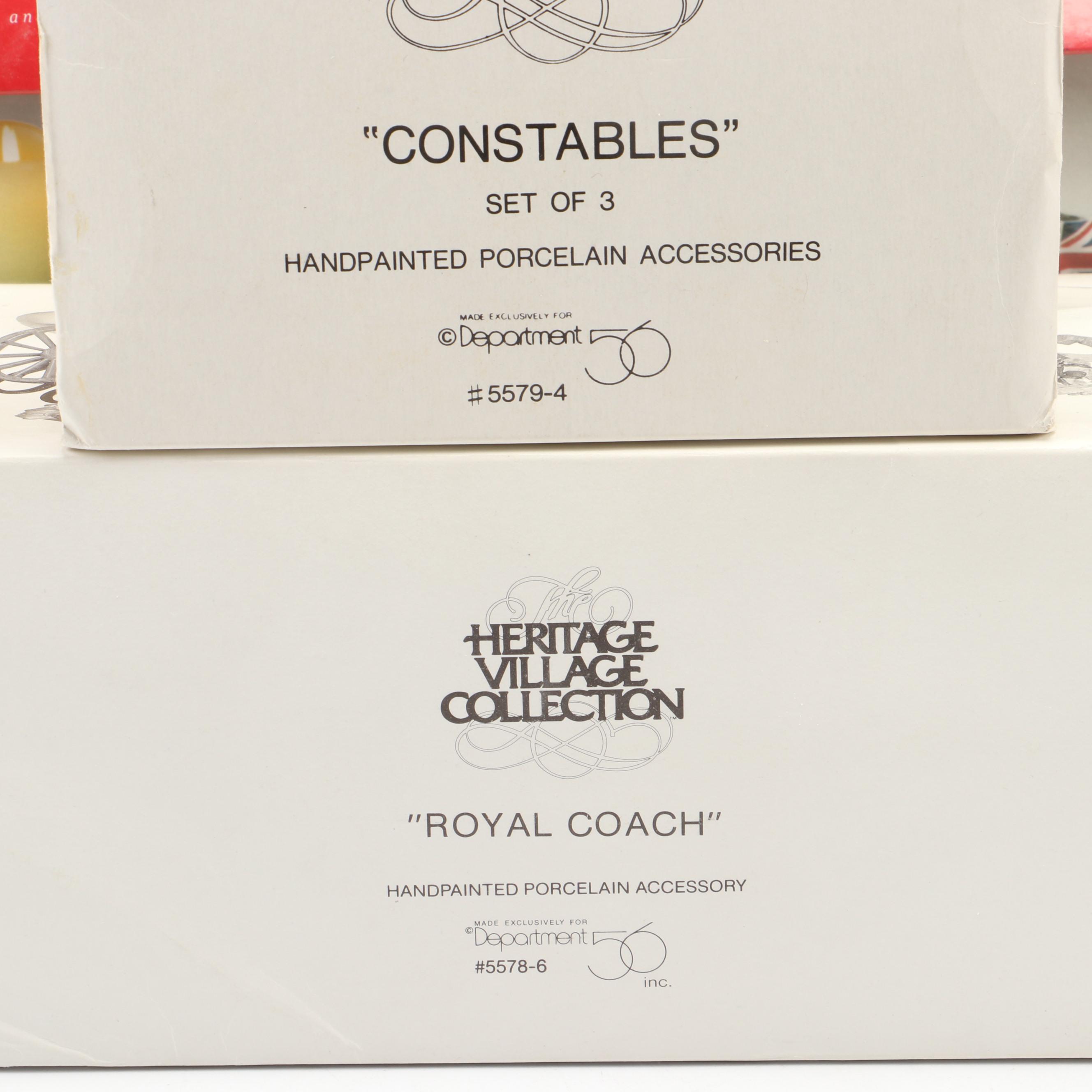 Heritage Village Collection "Dickens' Village Series" and Other Figurines