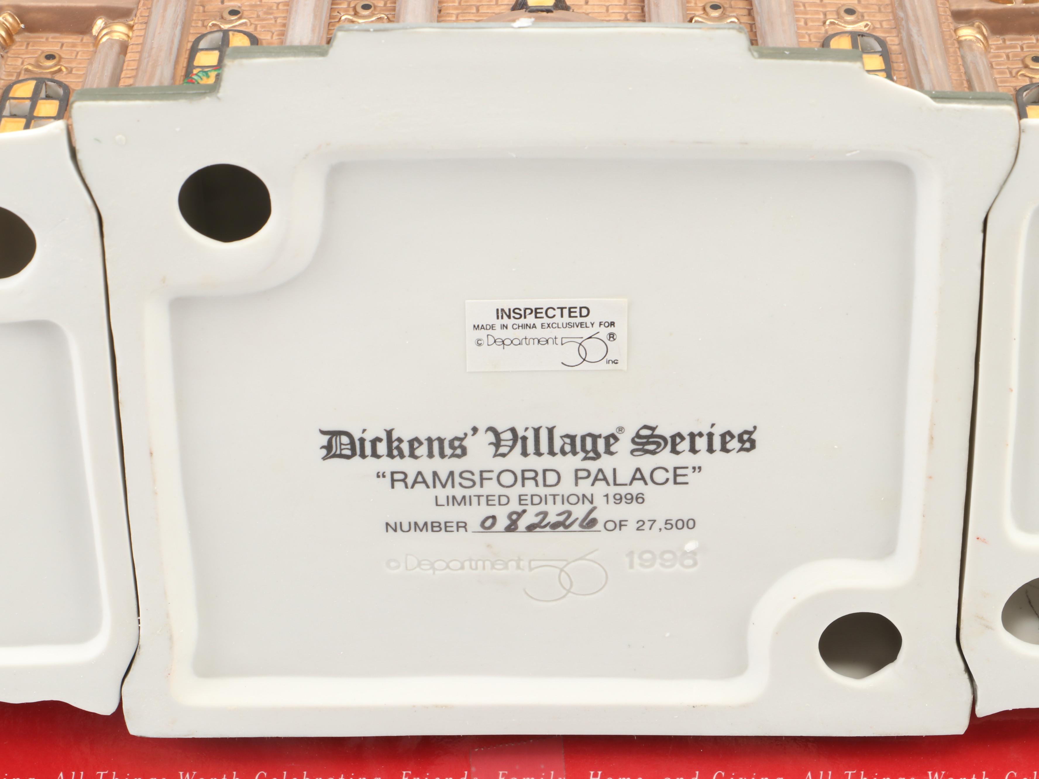 Heritage Village Collection "Dickens' Village Series" and Other Figurines