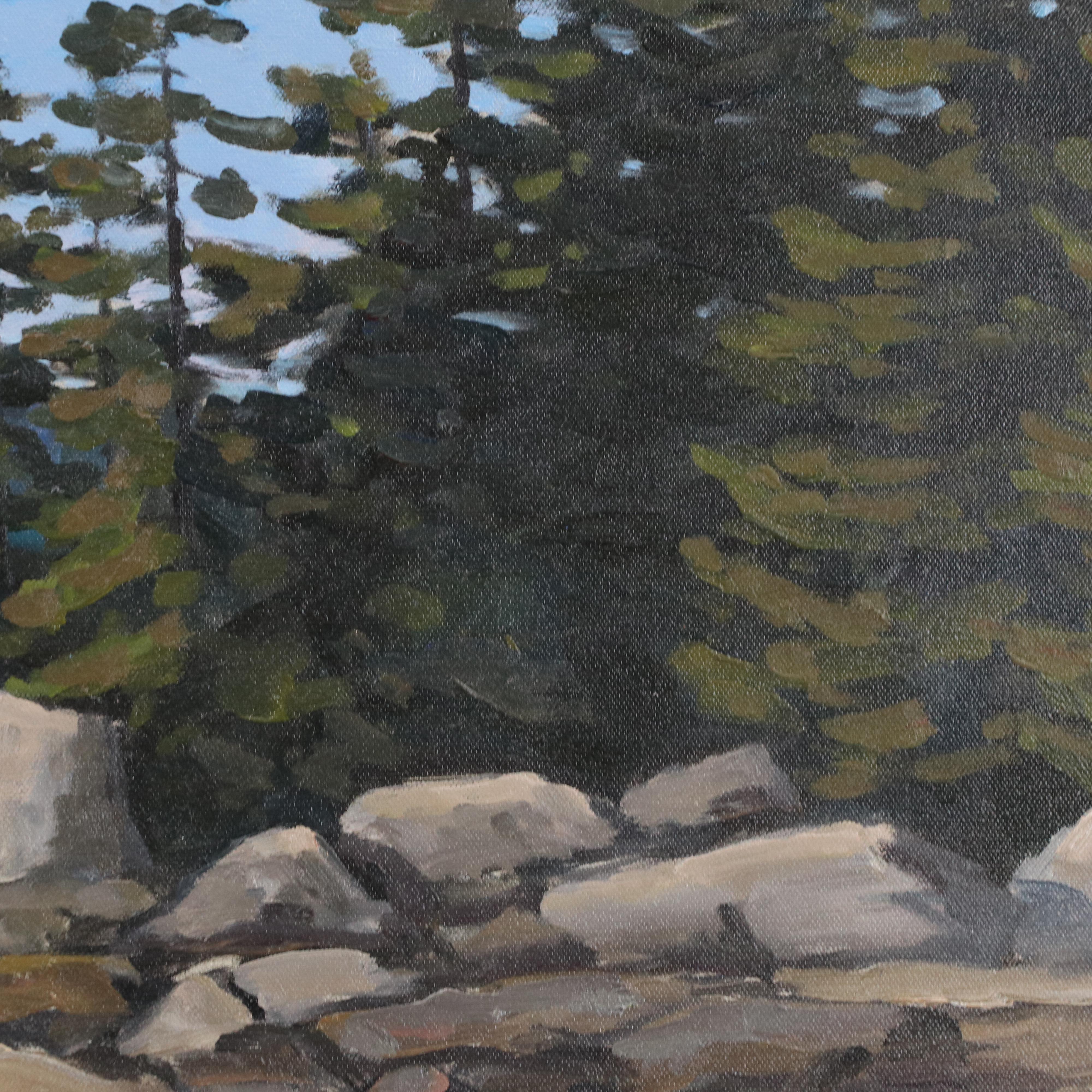 Stefan Pastuhov Oil Painting "Deer Isle Thoroughfare"