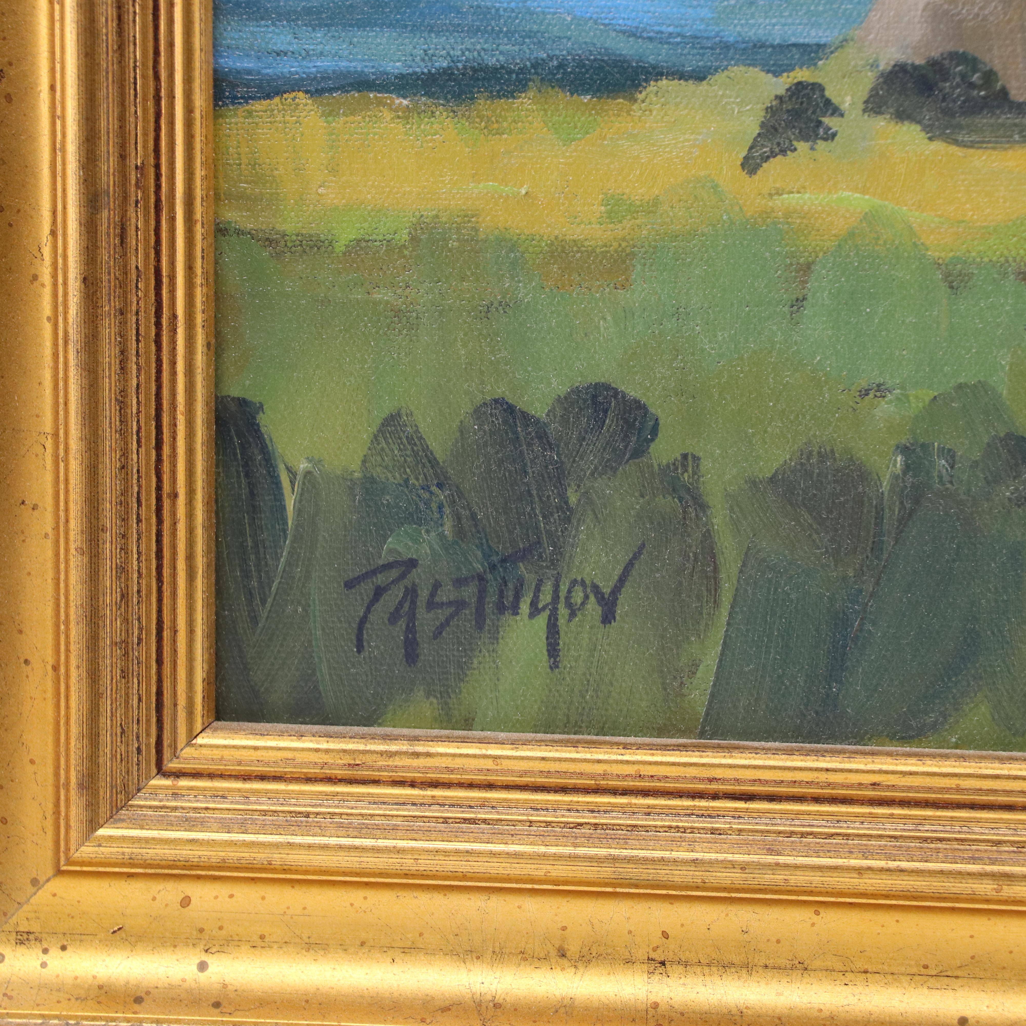 Stefan Pastuhov Oil Painting "Deer Isle Thoroughfare"