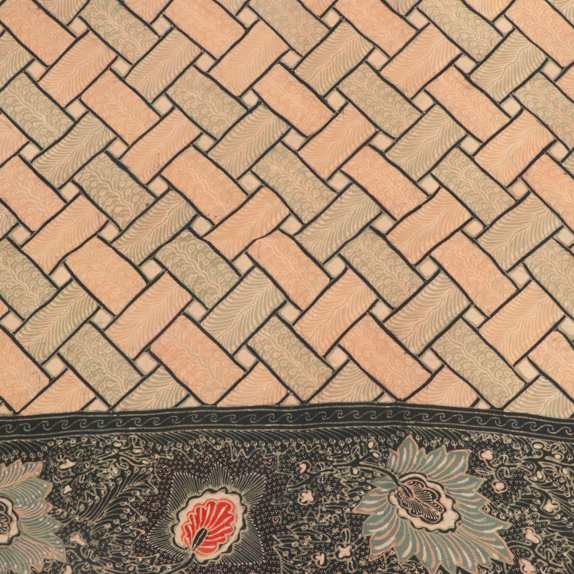 Ardiyanto Indonesian Batik Silk Shawl