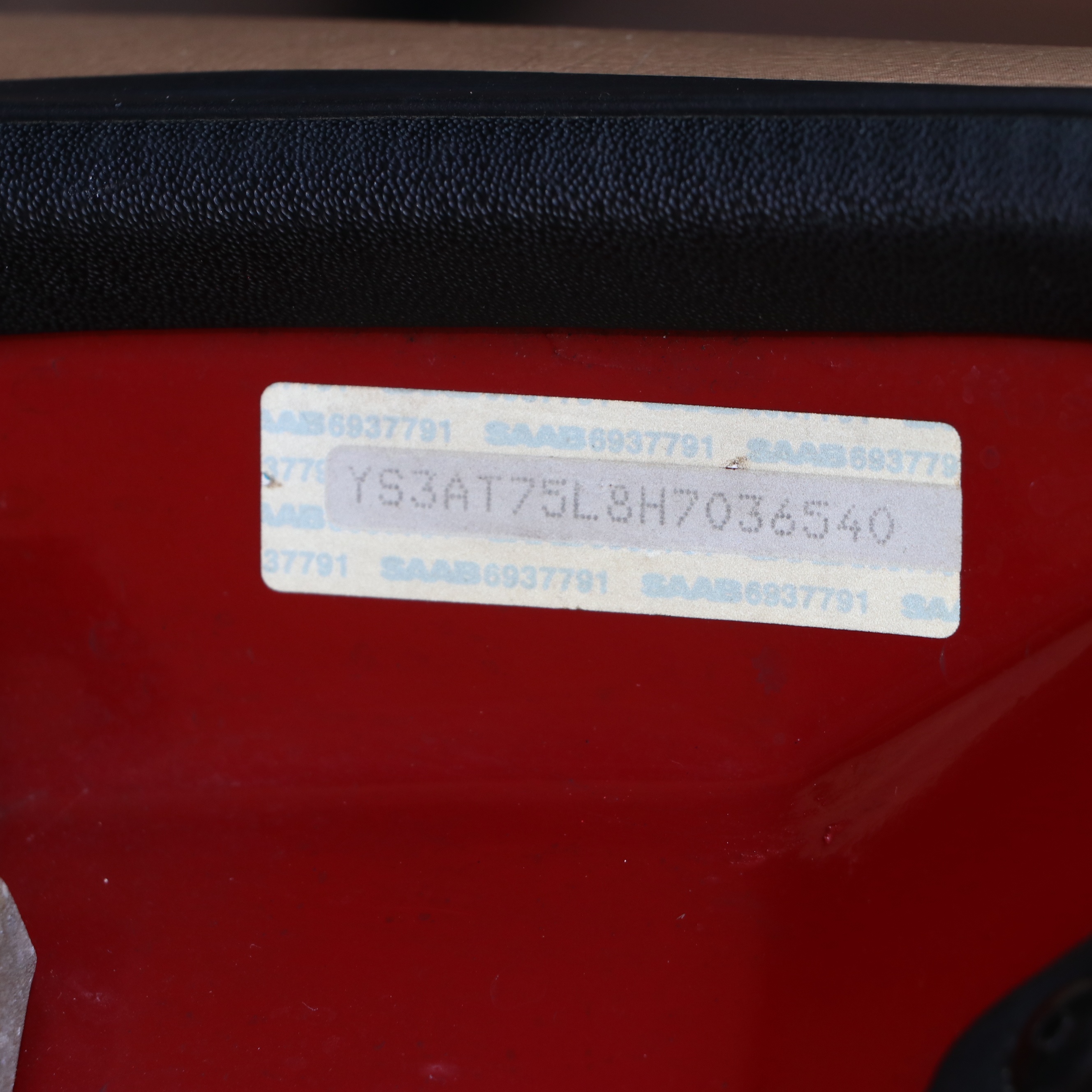 1987 SAAB 900 Turbo Convertible