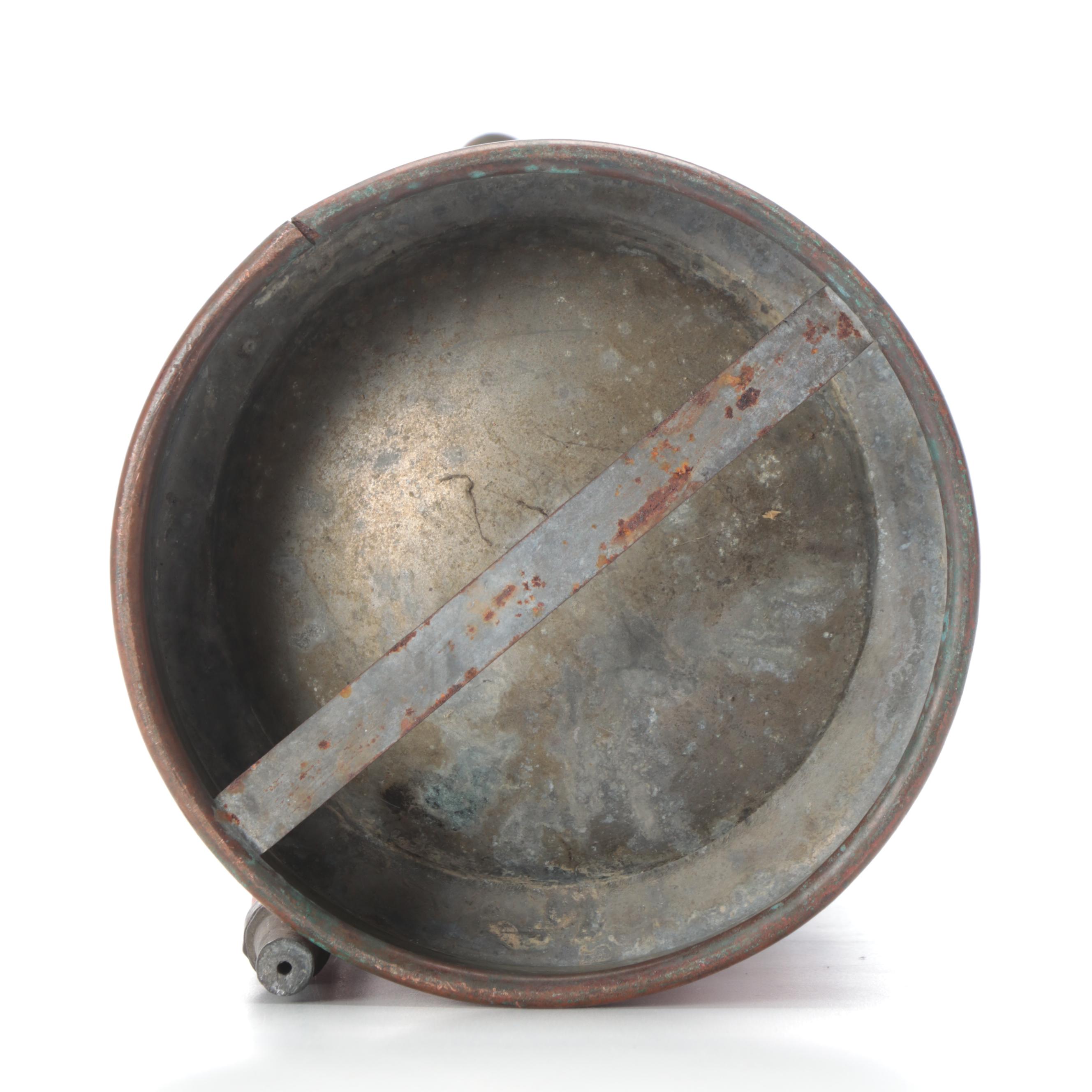 Phister Soda-Acid Copper Fire Extinguisher, Early 20th Century