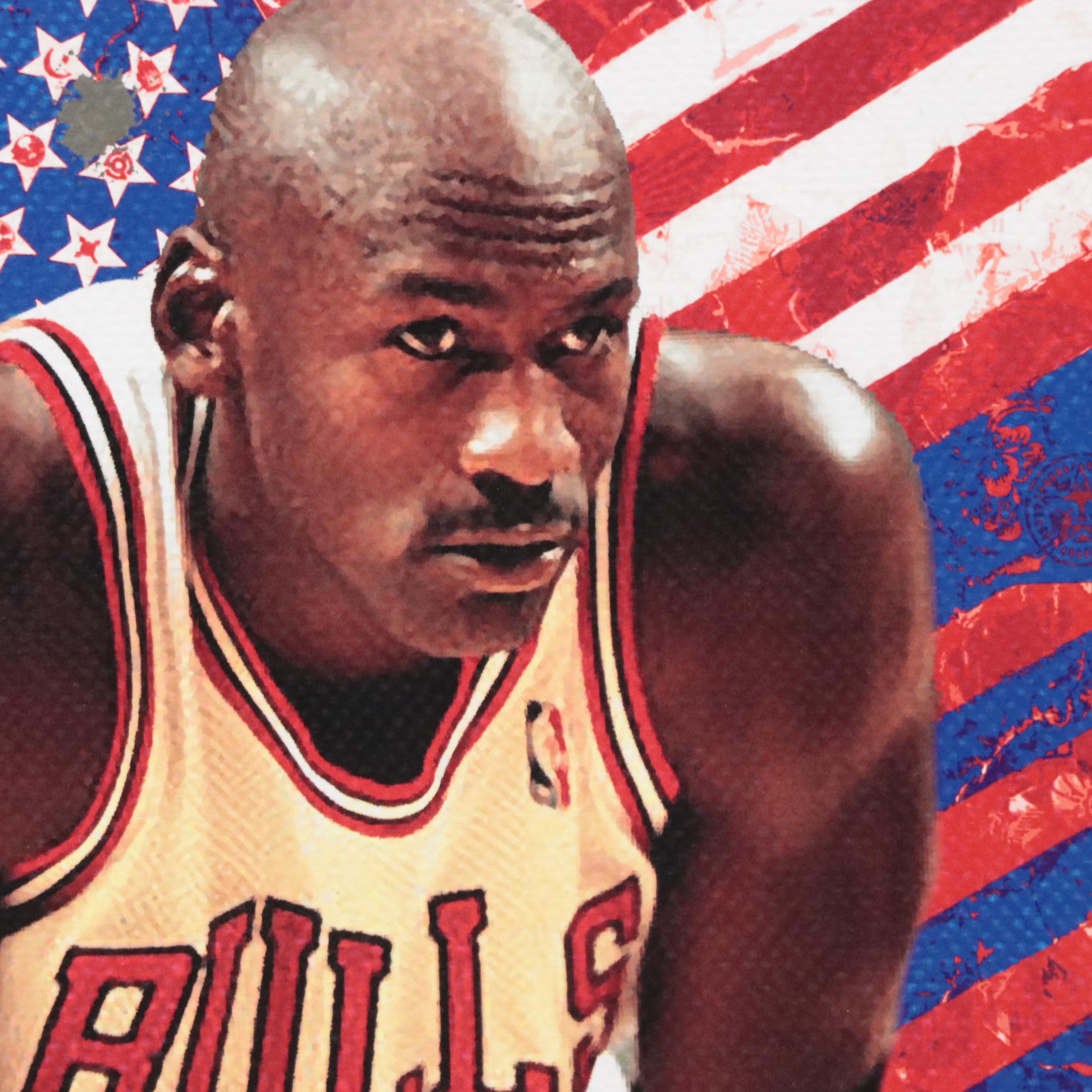 Death NYC Pop Art Digital Print Featuring Michael Jordan x Kobe Bryant, 2023