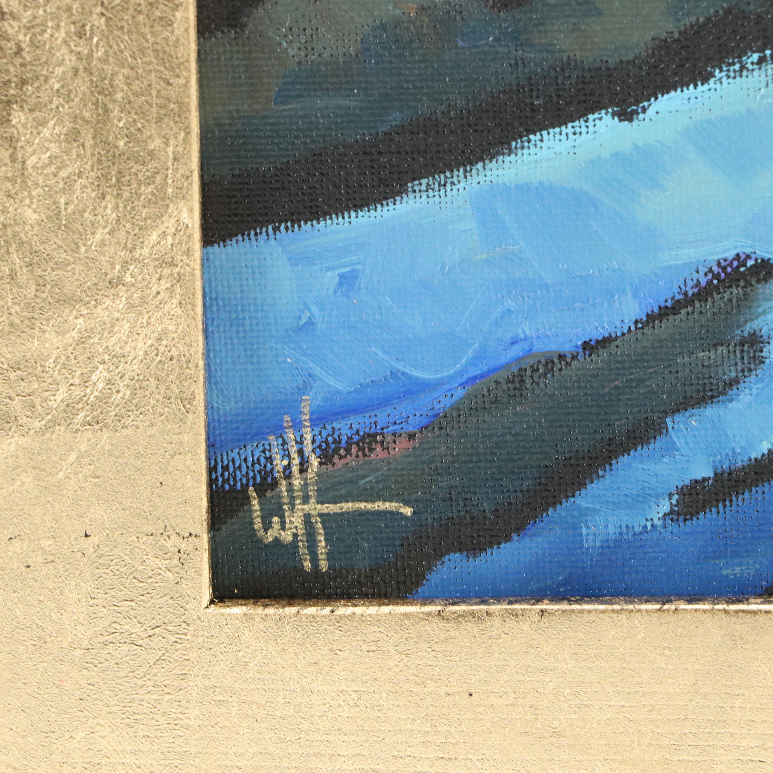 William Hawkins Landscape Oil Painting, 2024