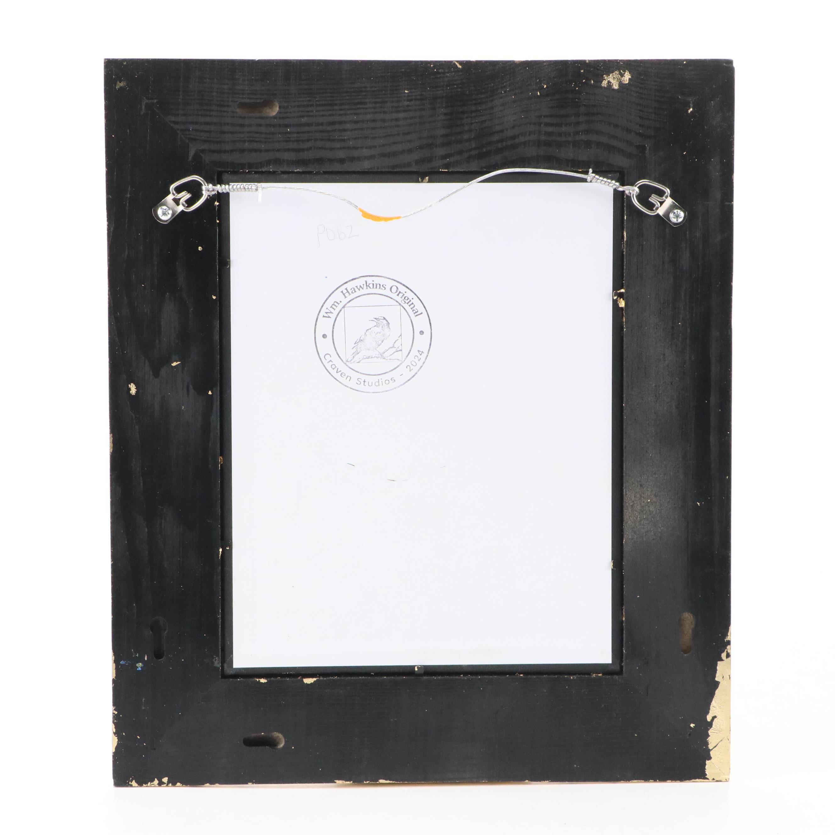 William Hawkins Landscape Oil Painting, 2024