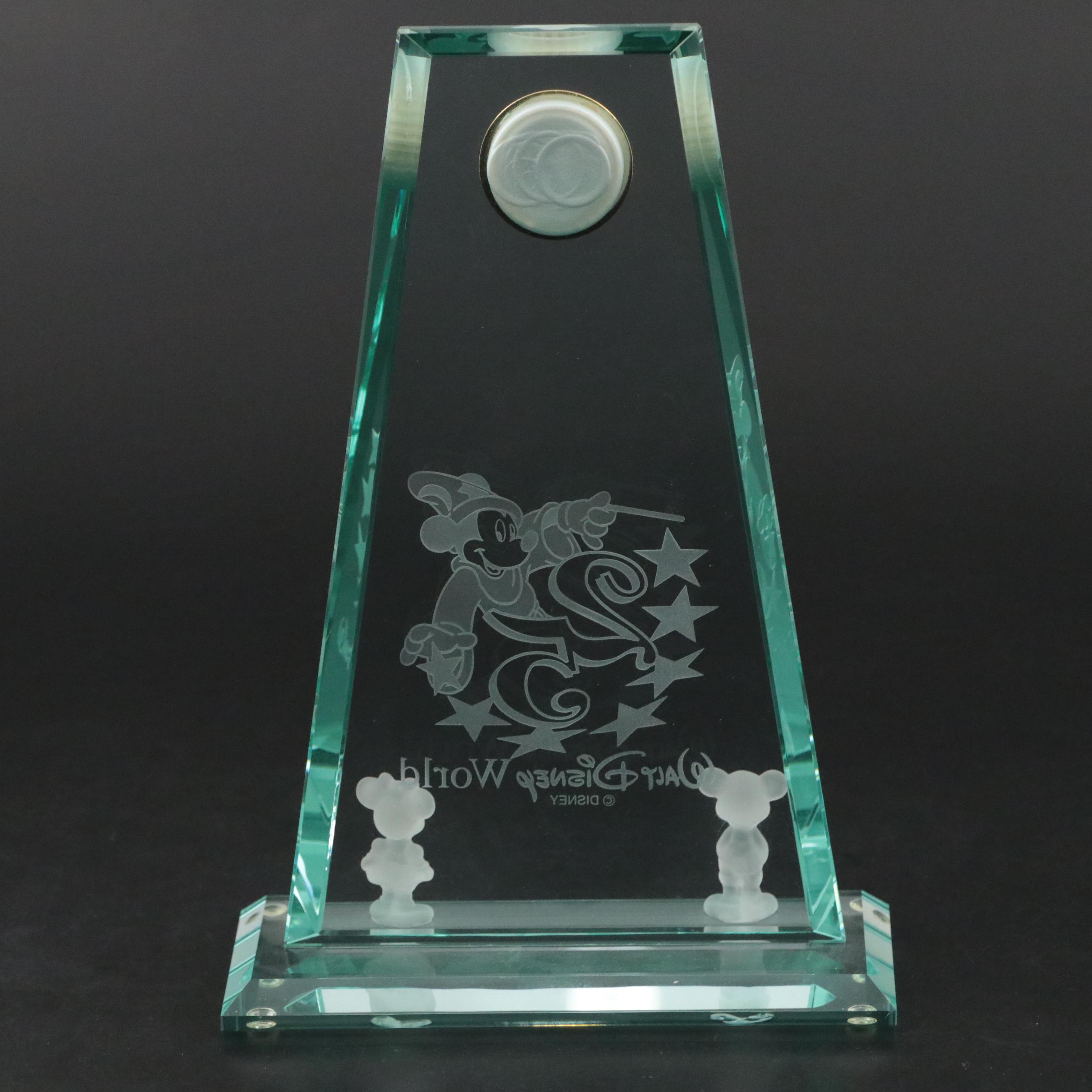 Walt Disney World 25th Anniversary Desk Clock