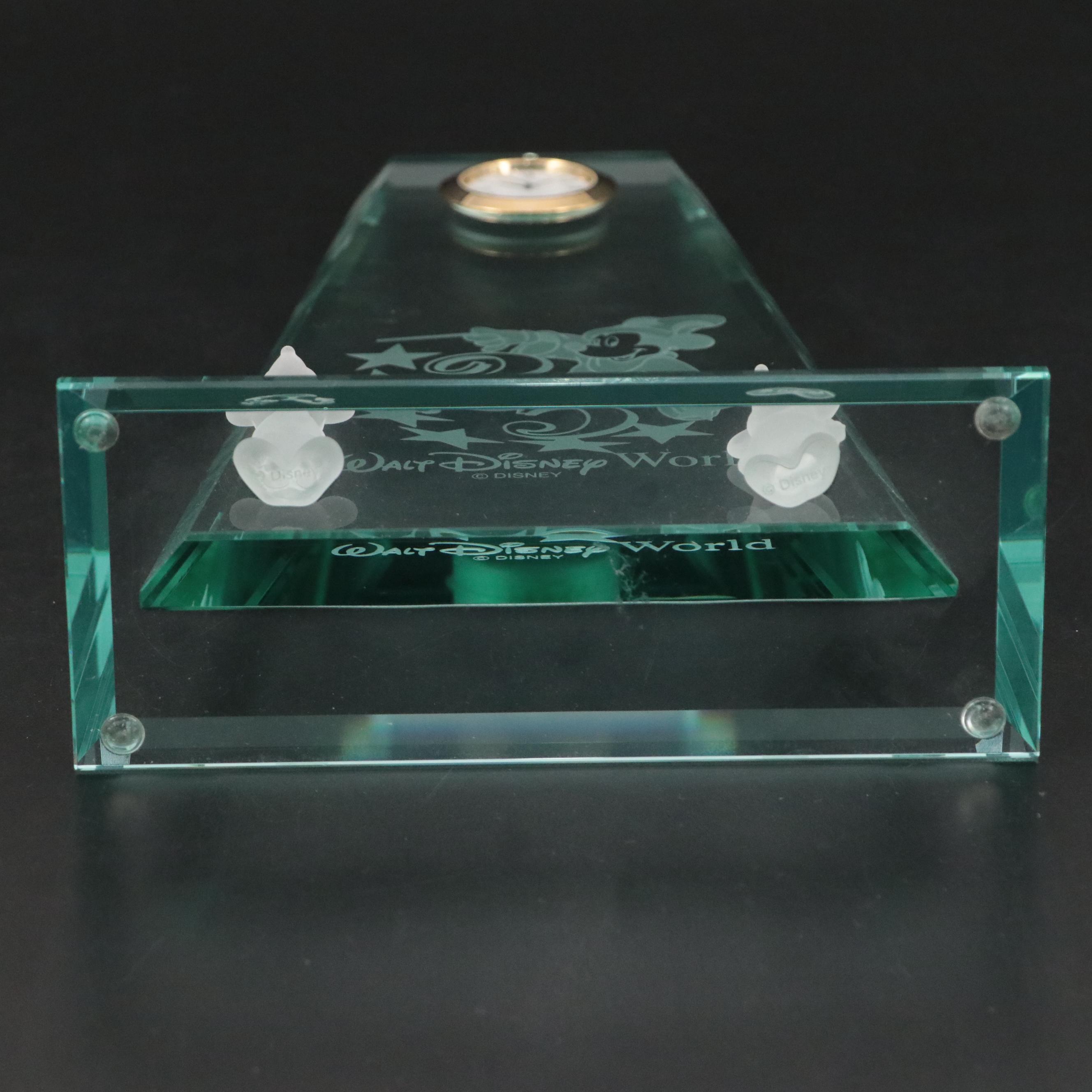 Walt Disney World 25th Anniversary Desk Clock