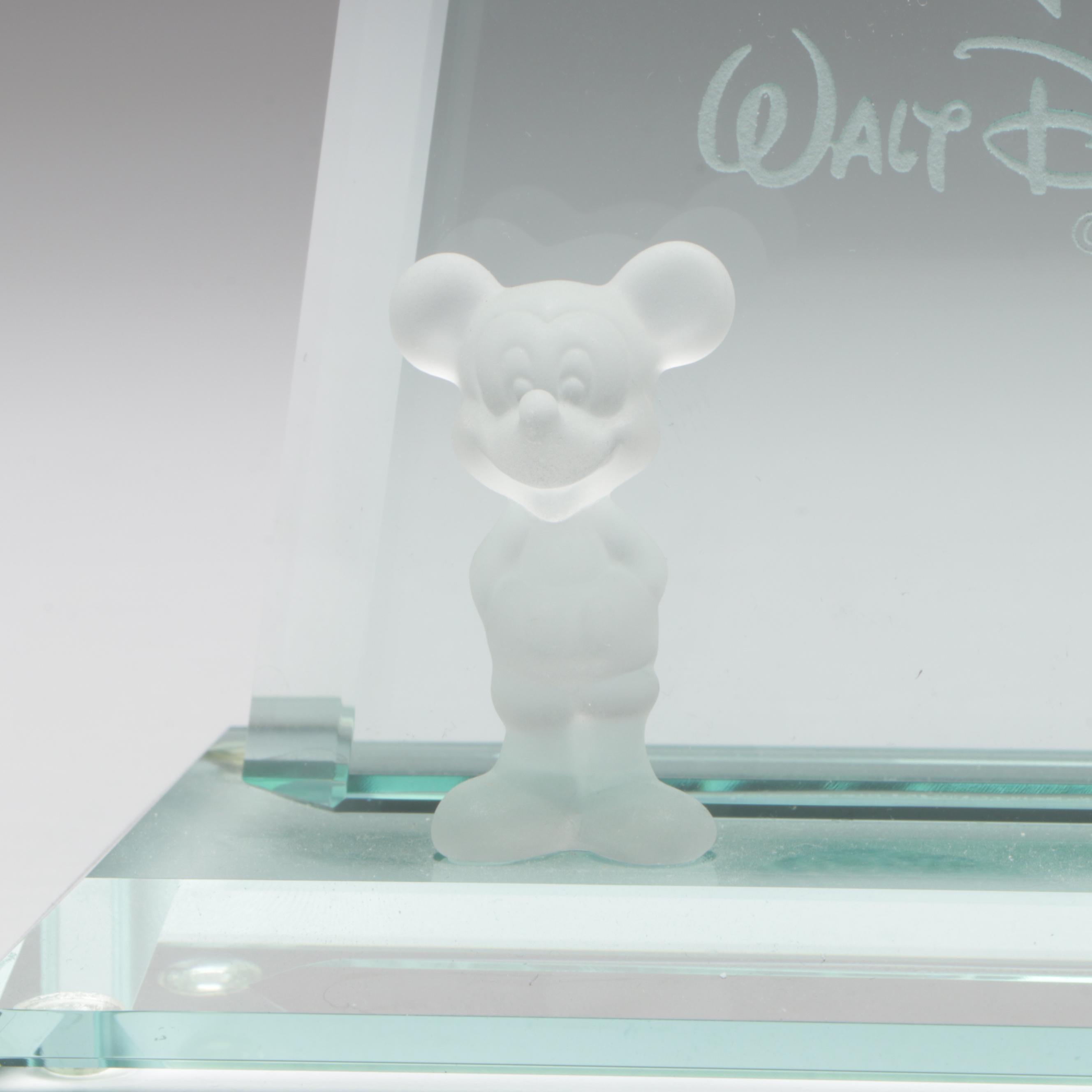 Walt Disney World 25th Anniversary Desk Clock