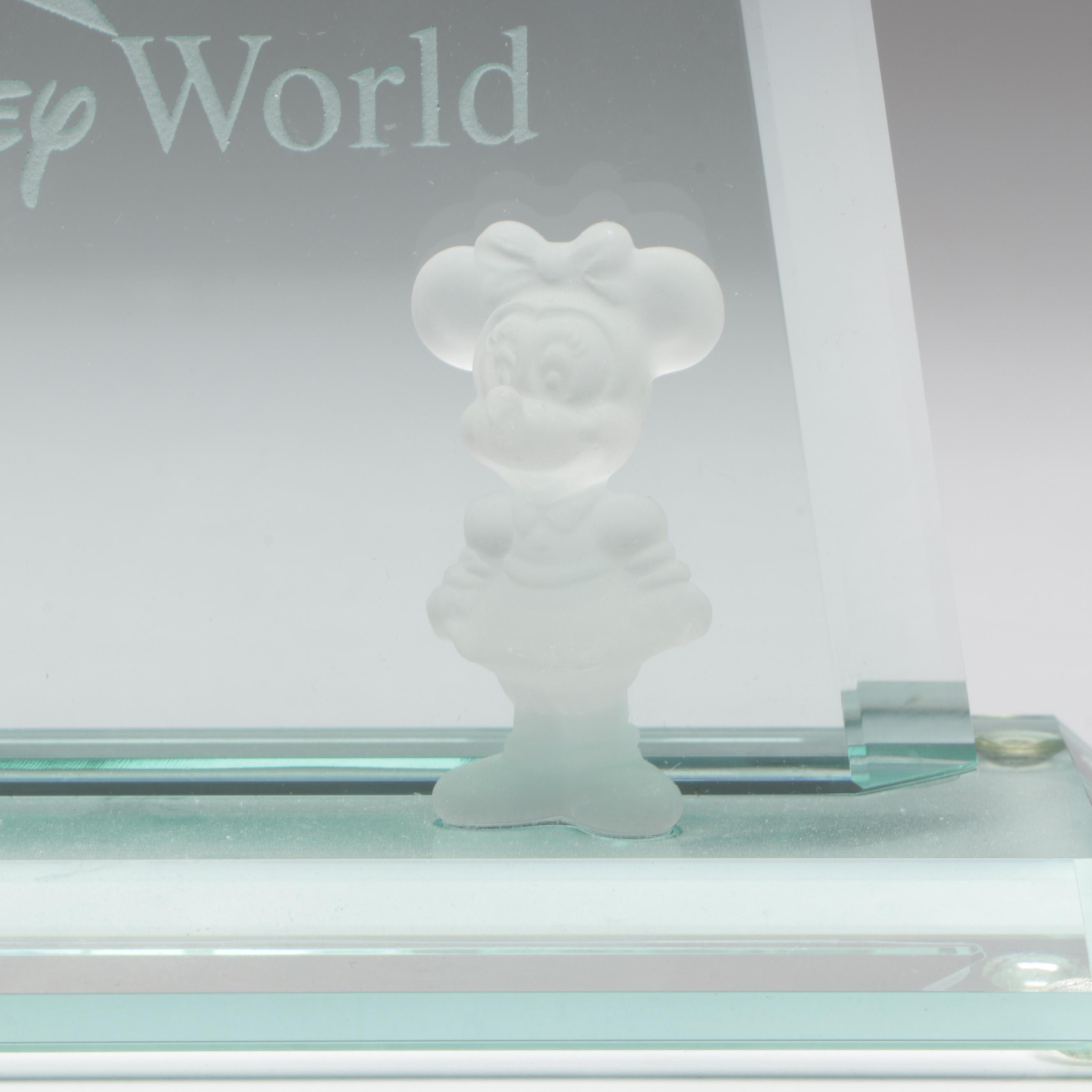Walt Disney World 25th Anniversary Desk Clock
