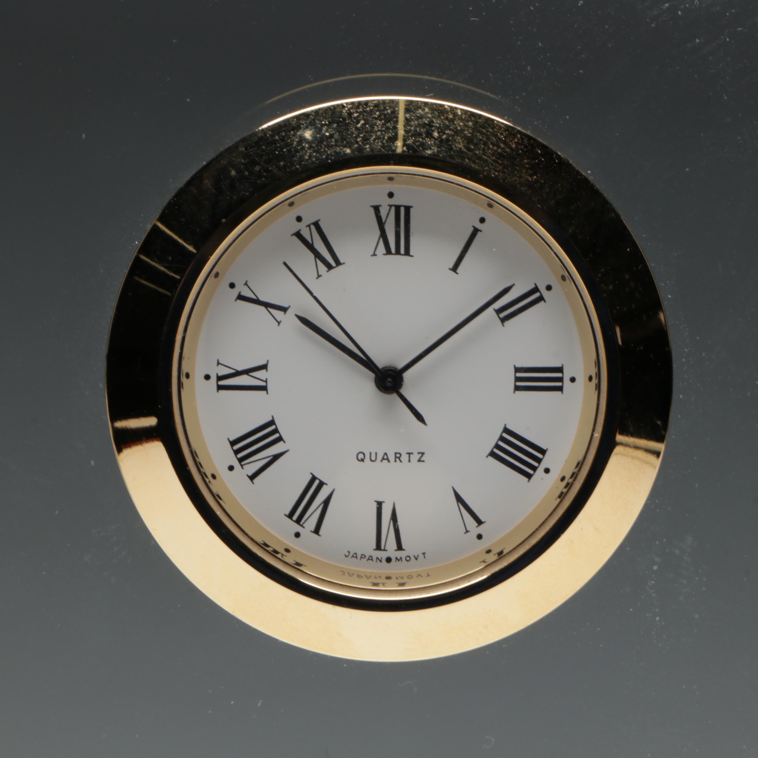 Walt Disney World 25th Anniversary Desk Clock