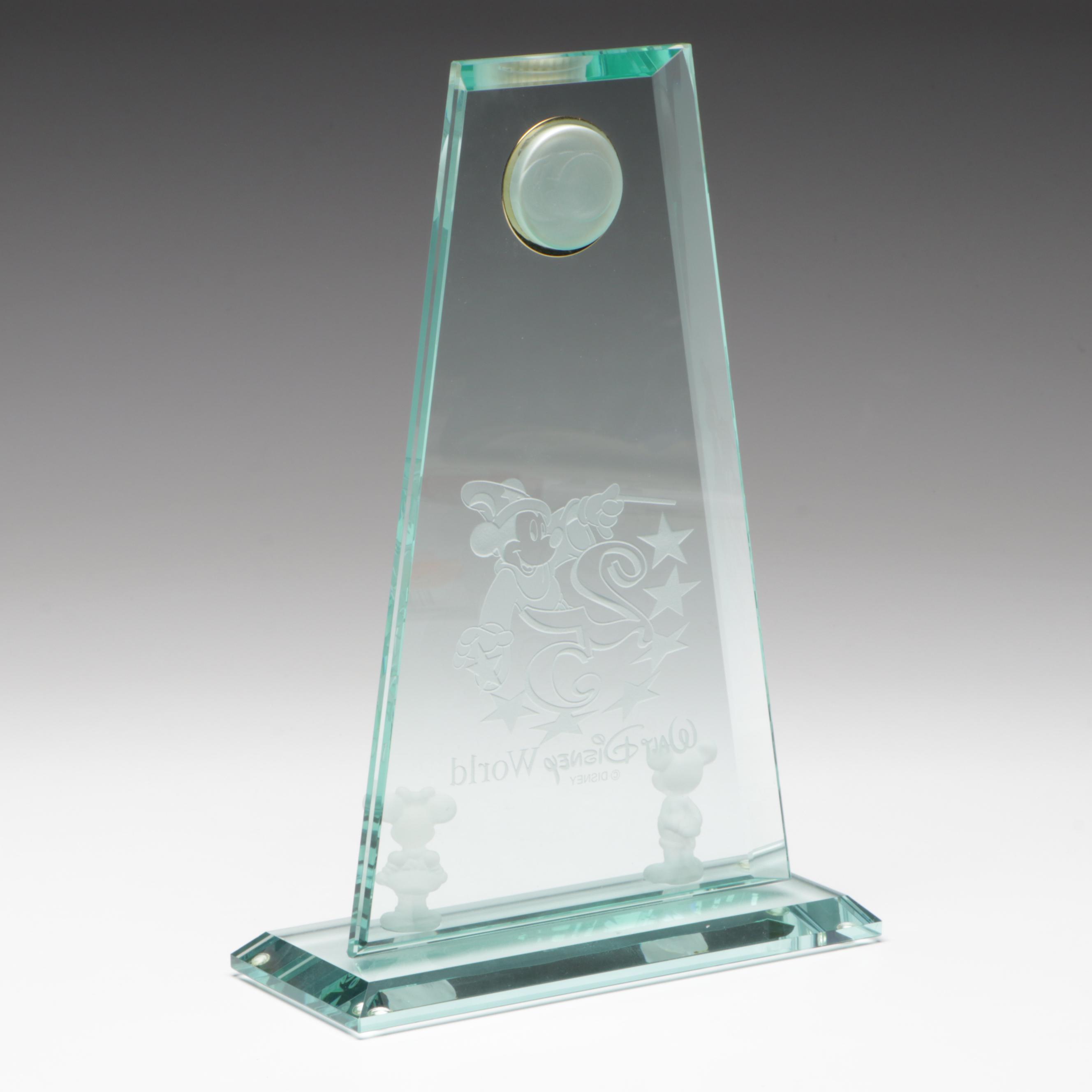 Walt Disney World 25th Anniversary Desk Clock