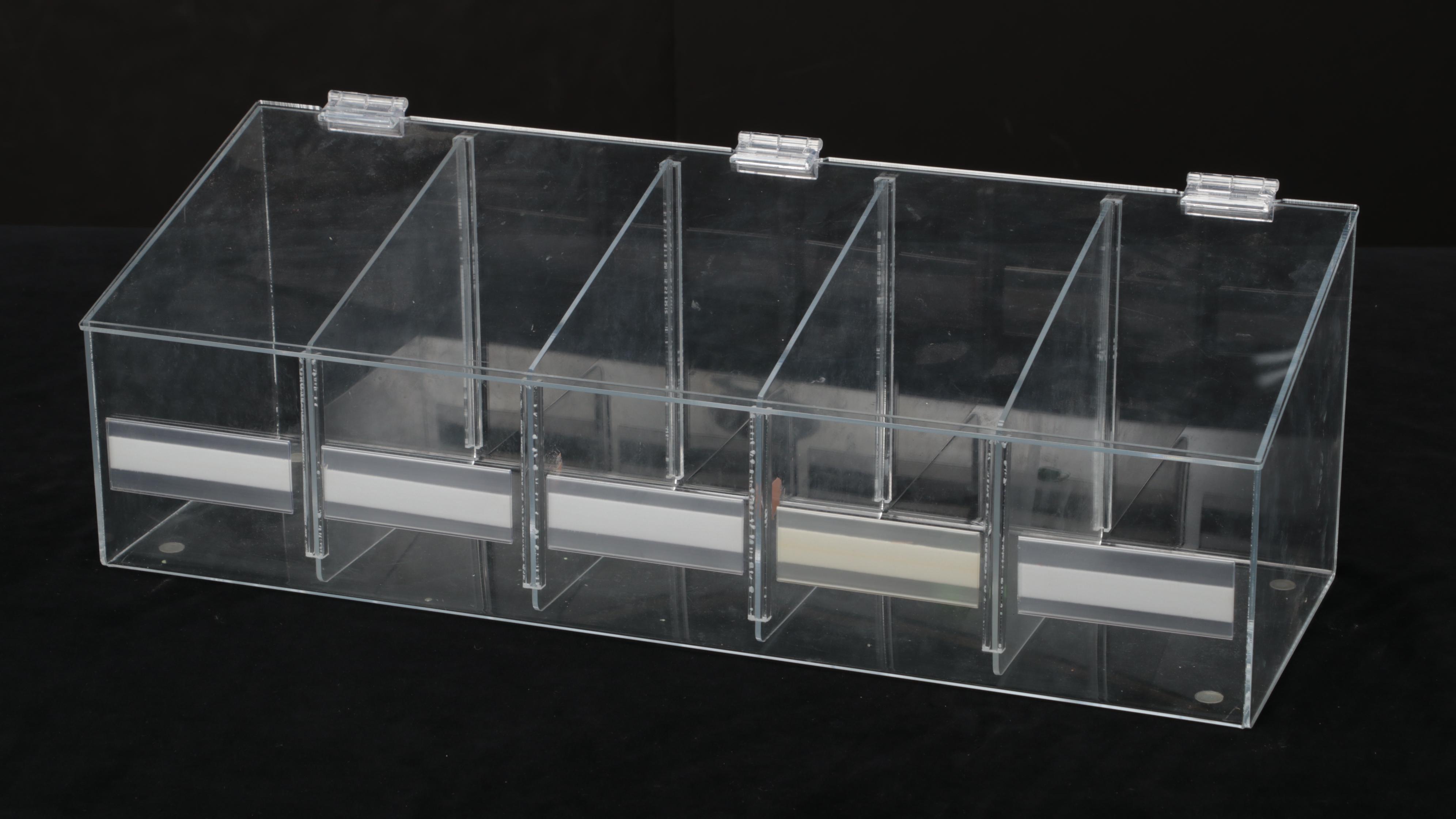 Acrylic Storage Bins with Scoops