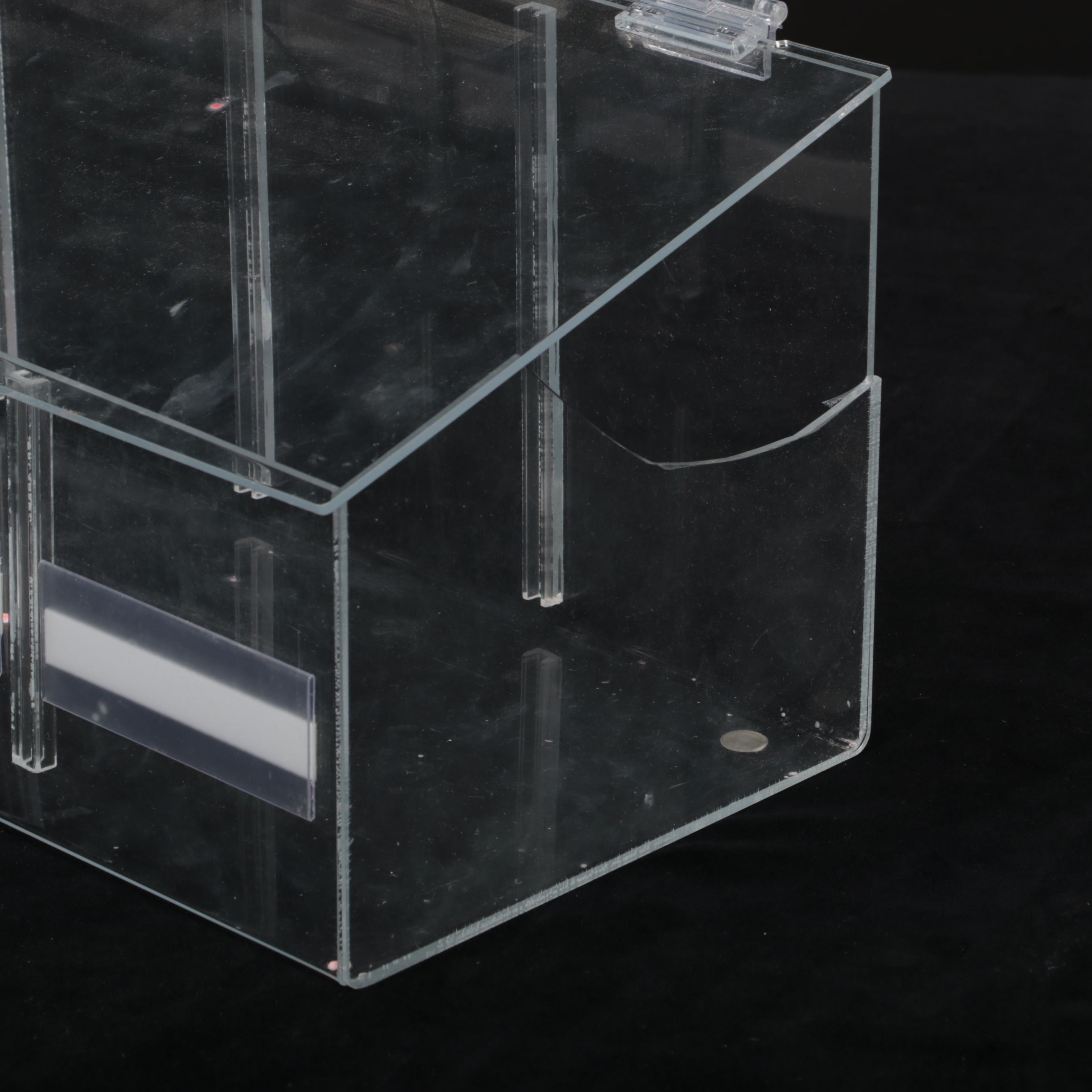 Acrylic Storage Bins with Scoops