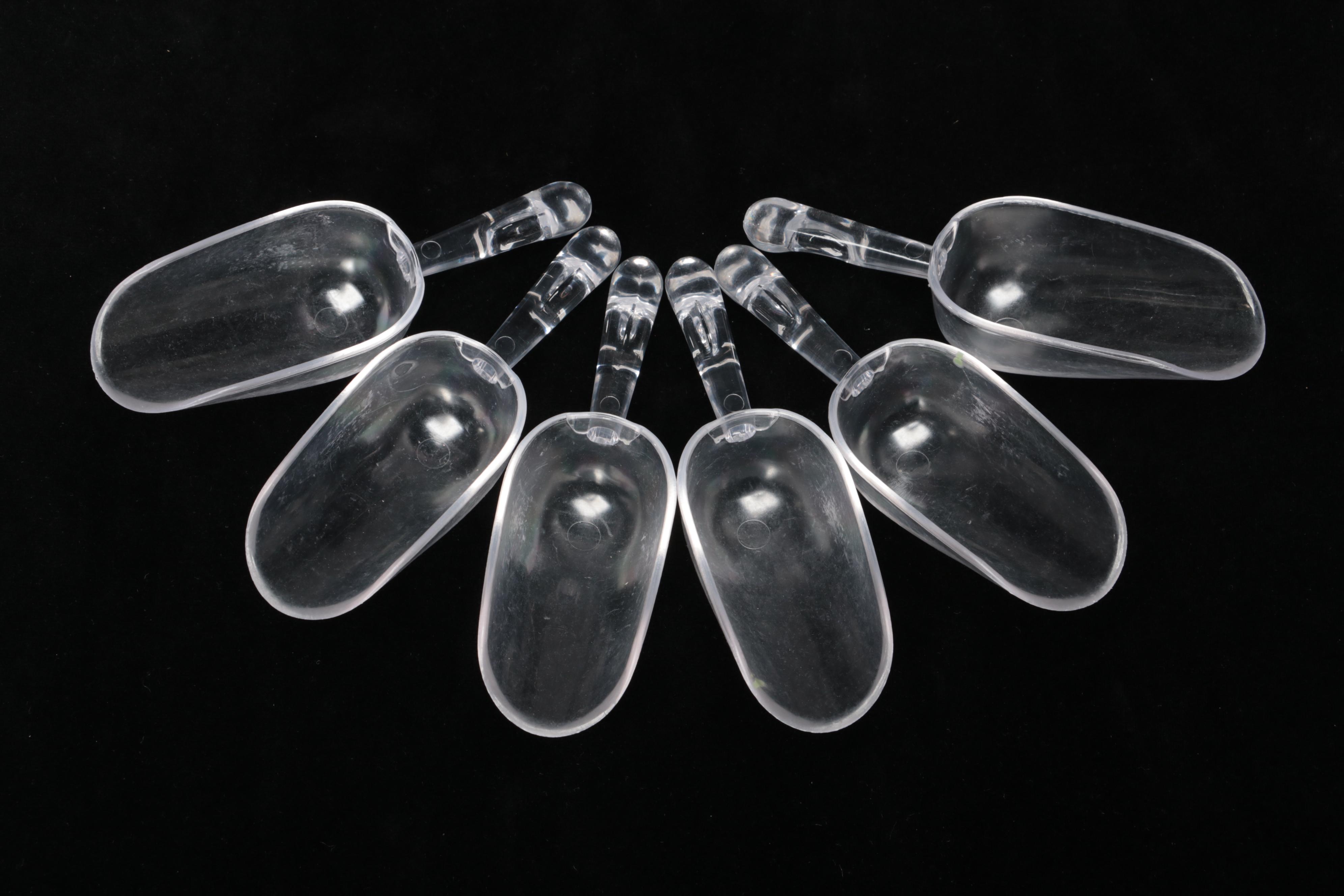 Acrylic Storage Bins with Scoops