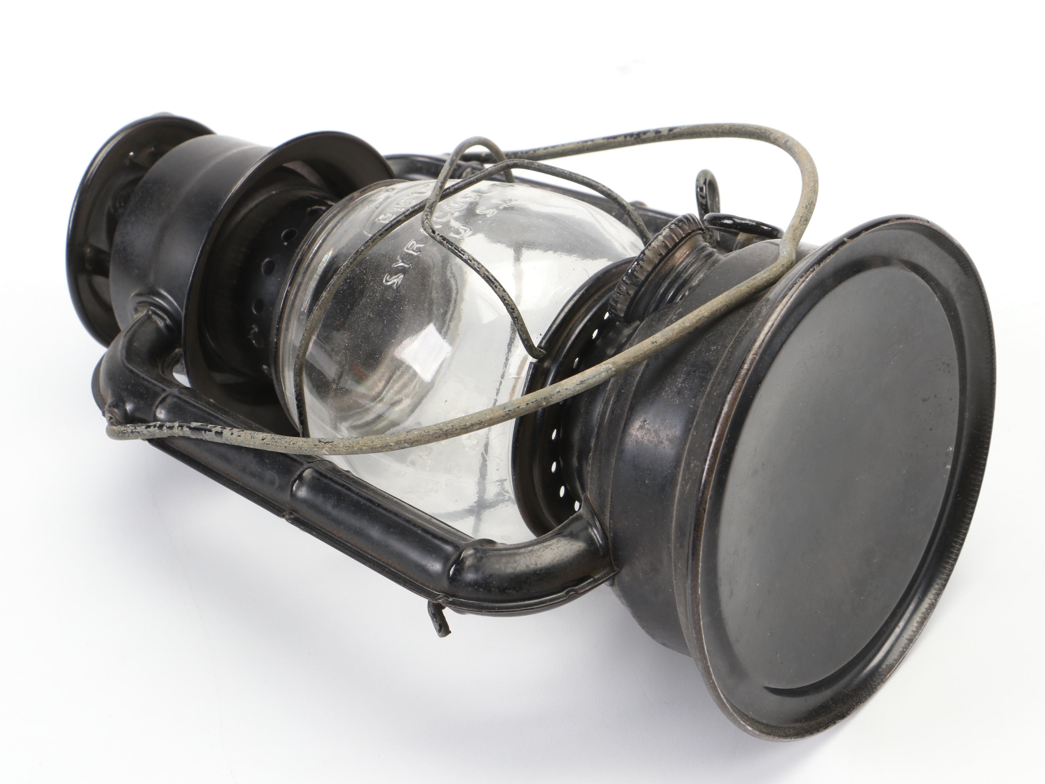 Spongeware 5 Gallon Beverage Dispenser & Dietz Kerosene Lantern