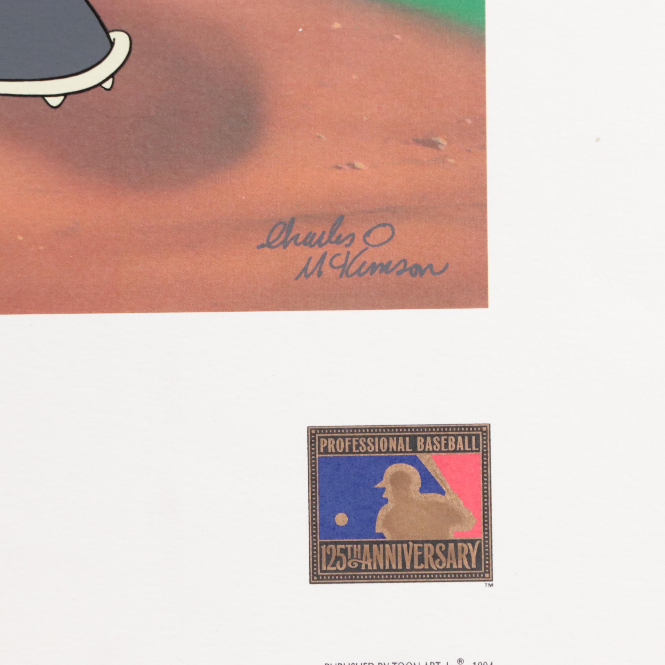 Toon Art Bugs Bunny Chicago White Sox Baseball Sericel, 1994