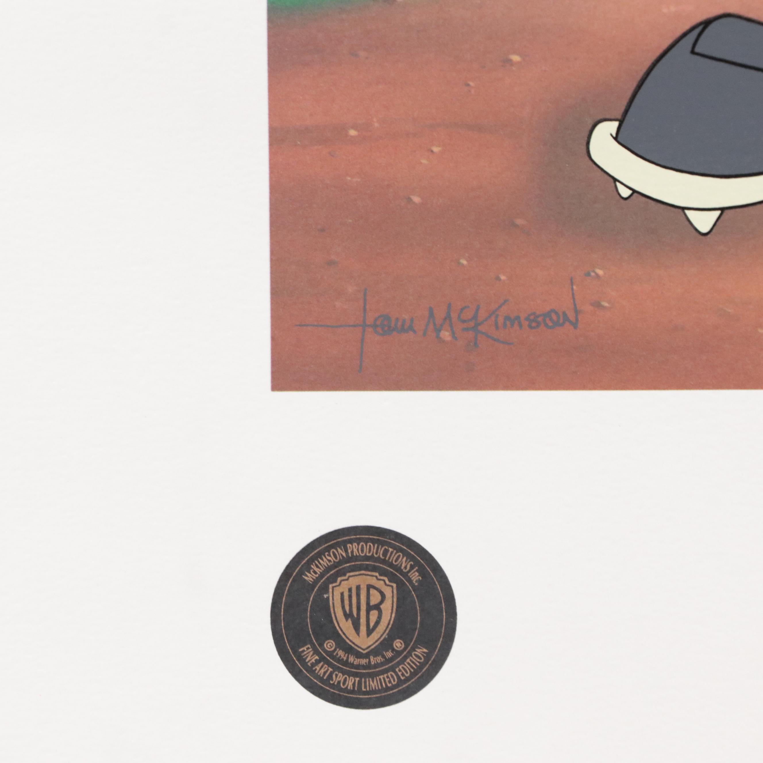 Toon Art Bugs Bunny Chicago White Sox Baseball Sericel, 1994