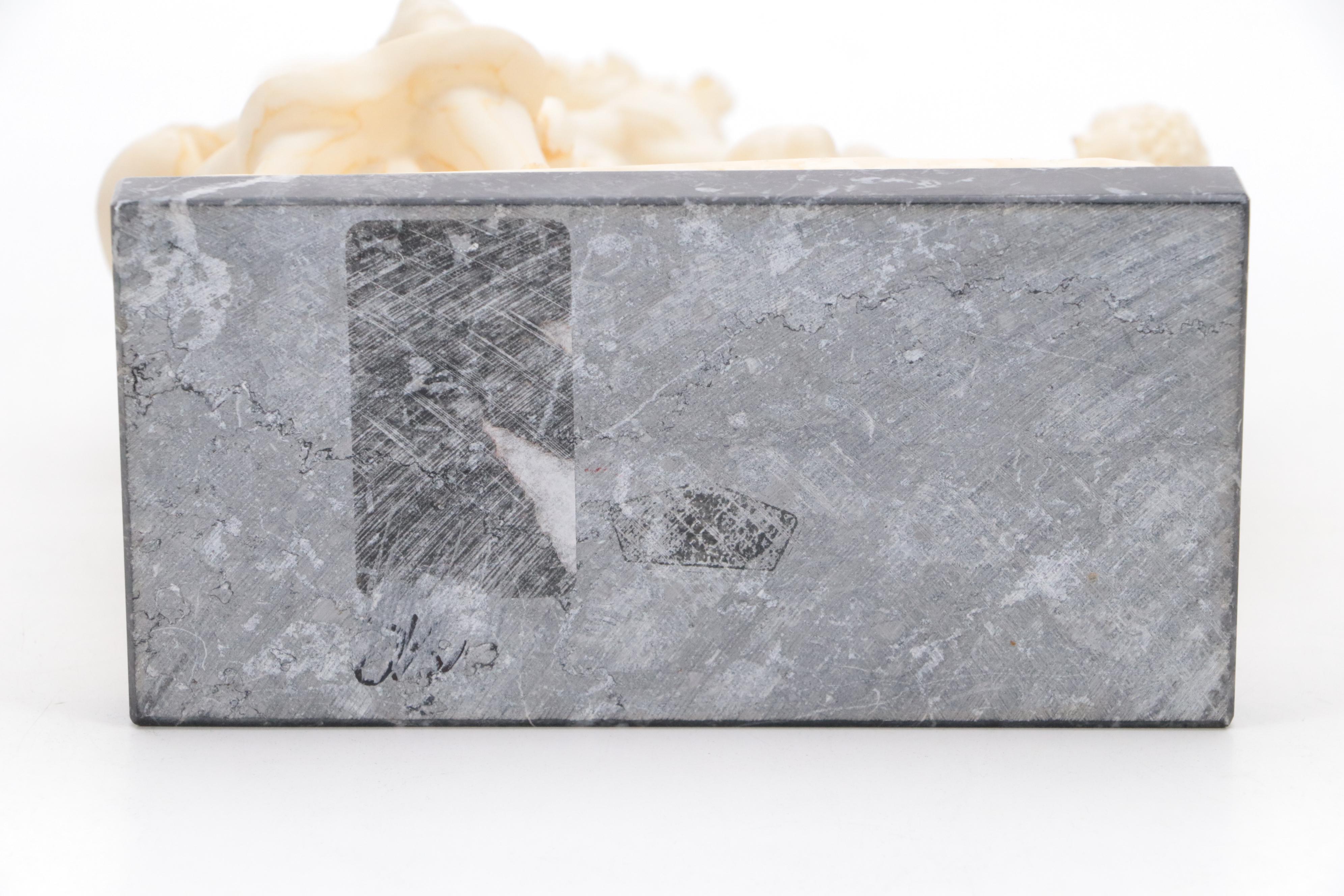 Amilcare Santini Composite Figurine on Marble After "Laocoön and His Sons"