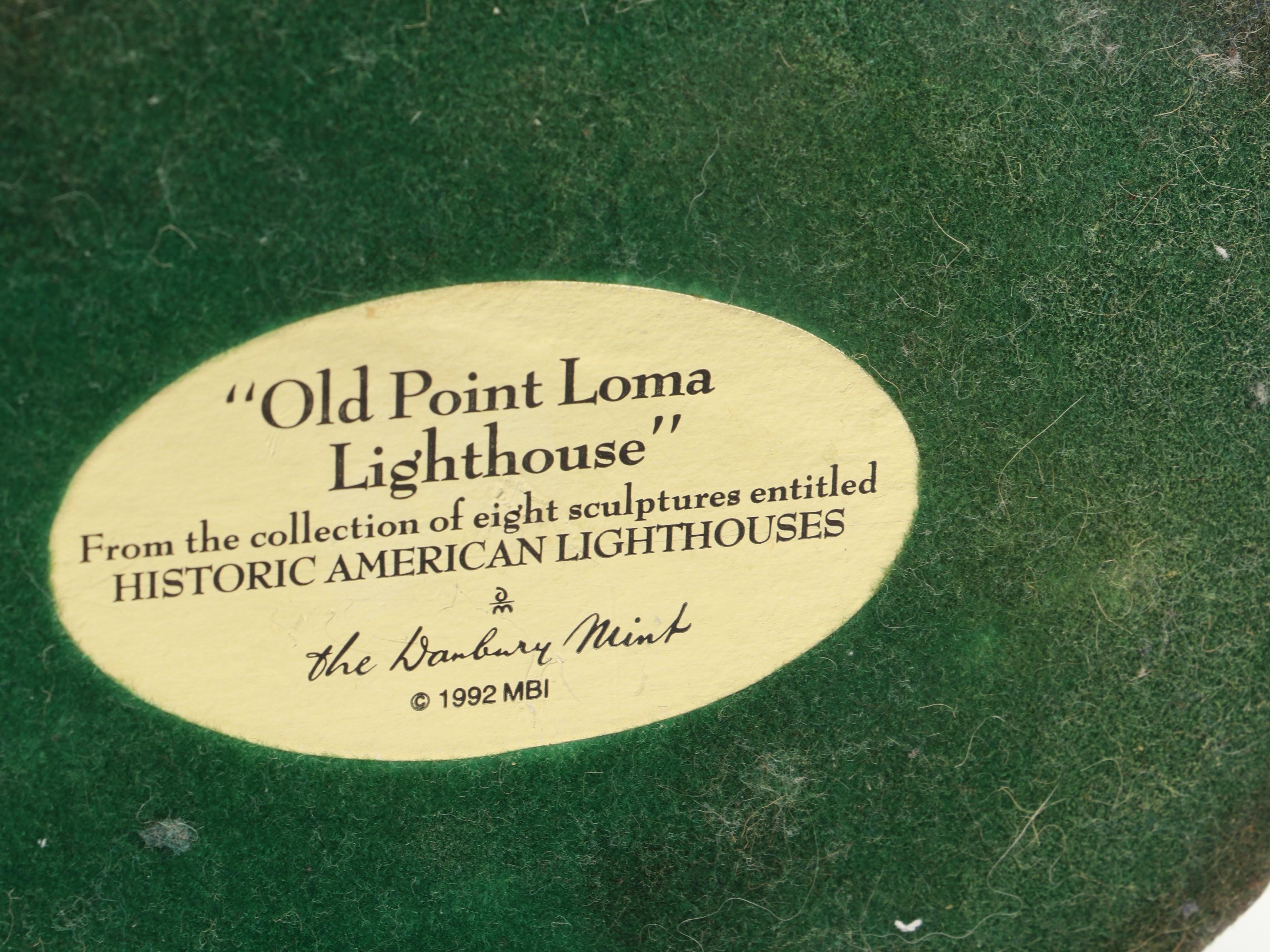 Danbury Mint "The Smithsonian Castle," "Sandy Hook Lighthouse," More Buildings