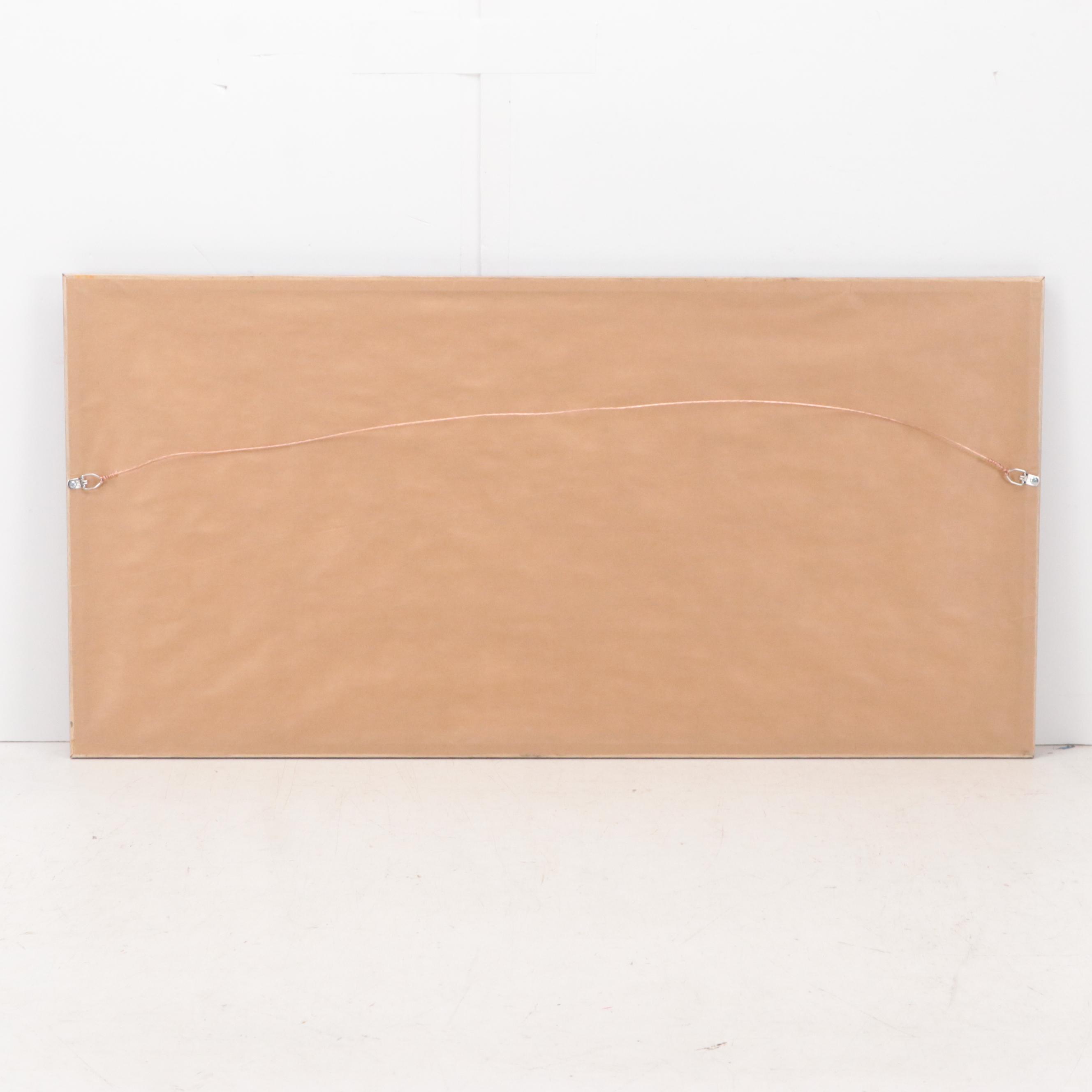 Lithograph Map "Official Kentucky Department of Highways Road Map," 1955