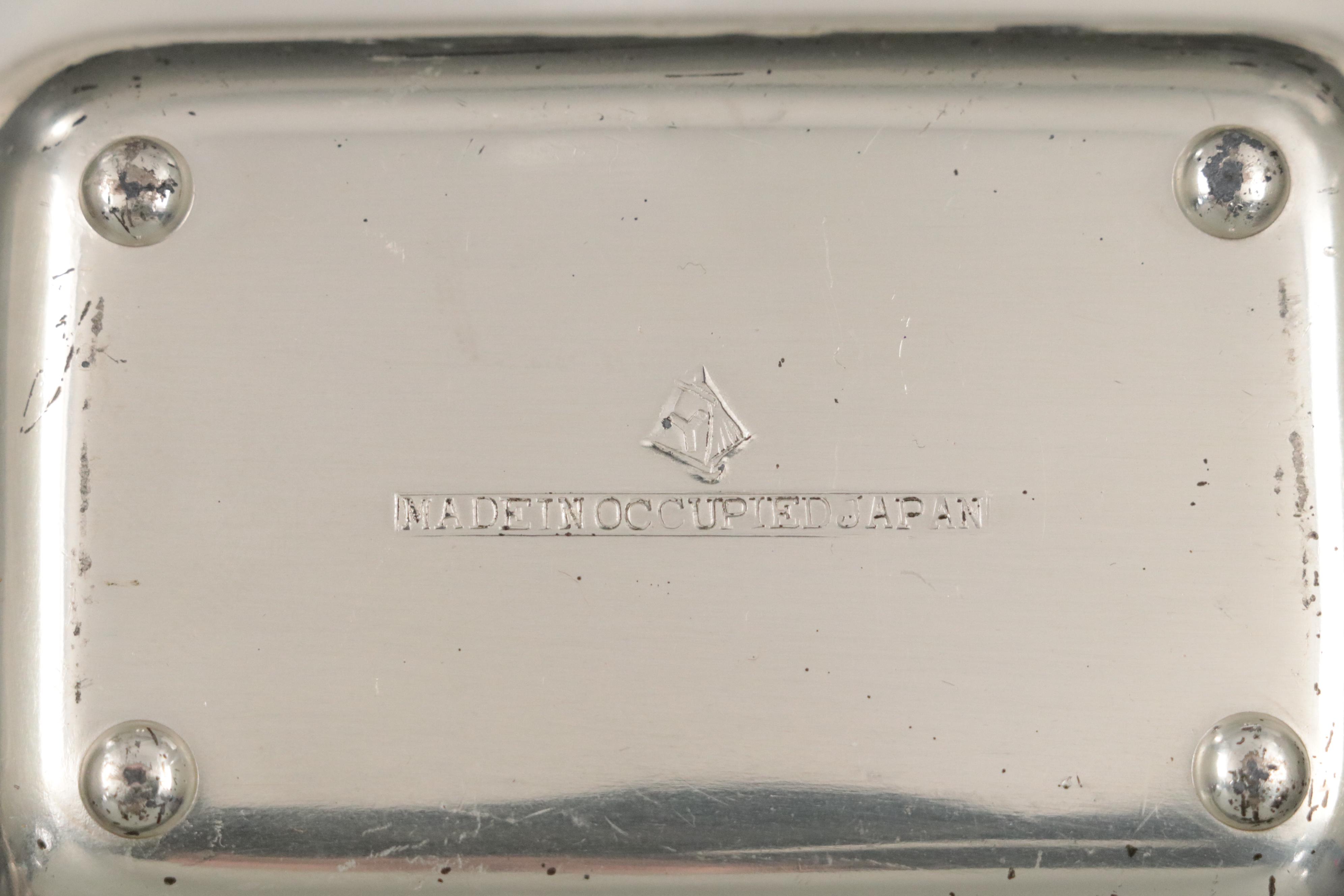 Sterling Silver Demitasse Spoon and Souvenir Spoon with Silver Plate Flatware