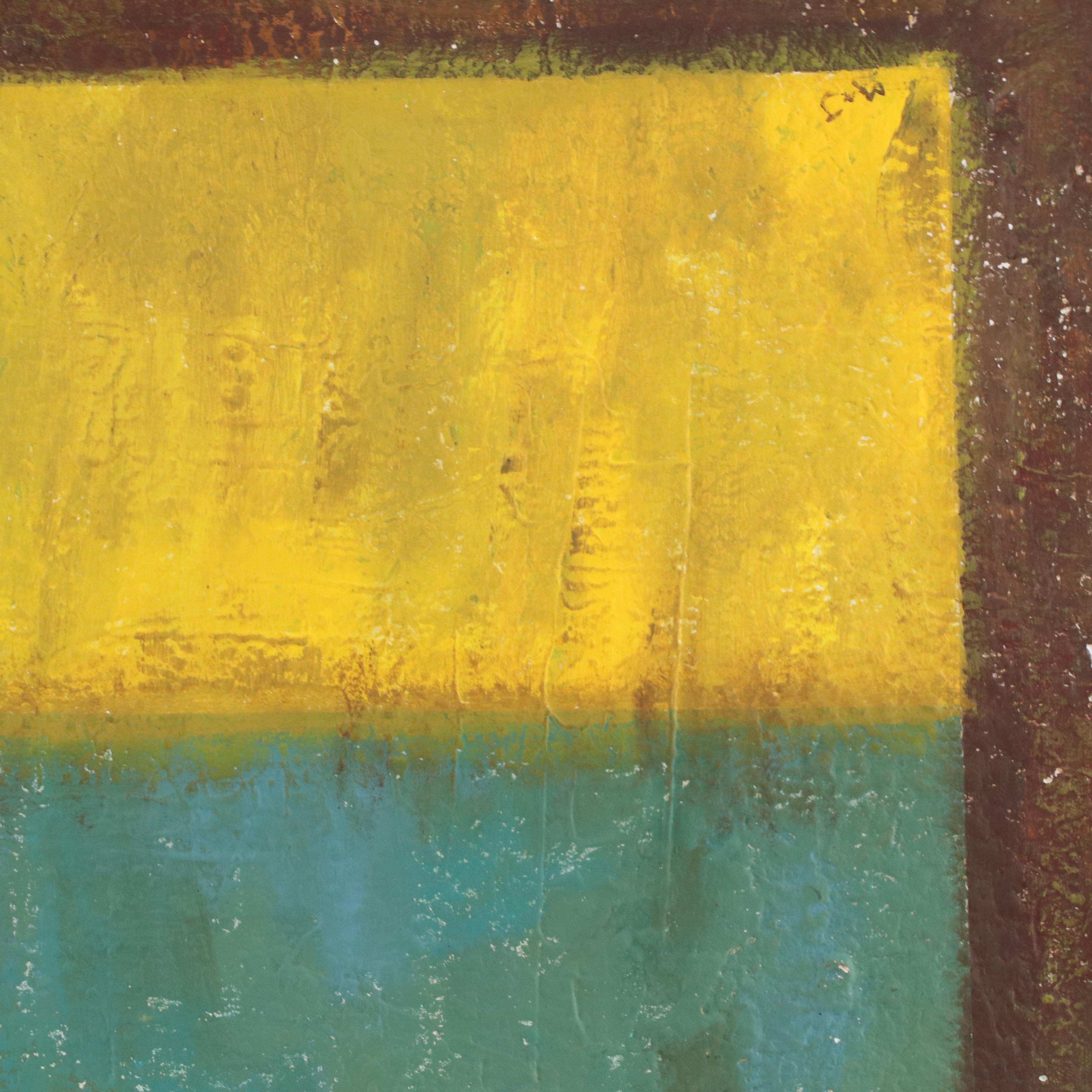 Abstract Color Field Painting Inspired by Mark Rothko