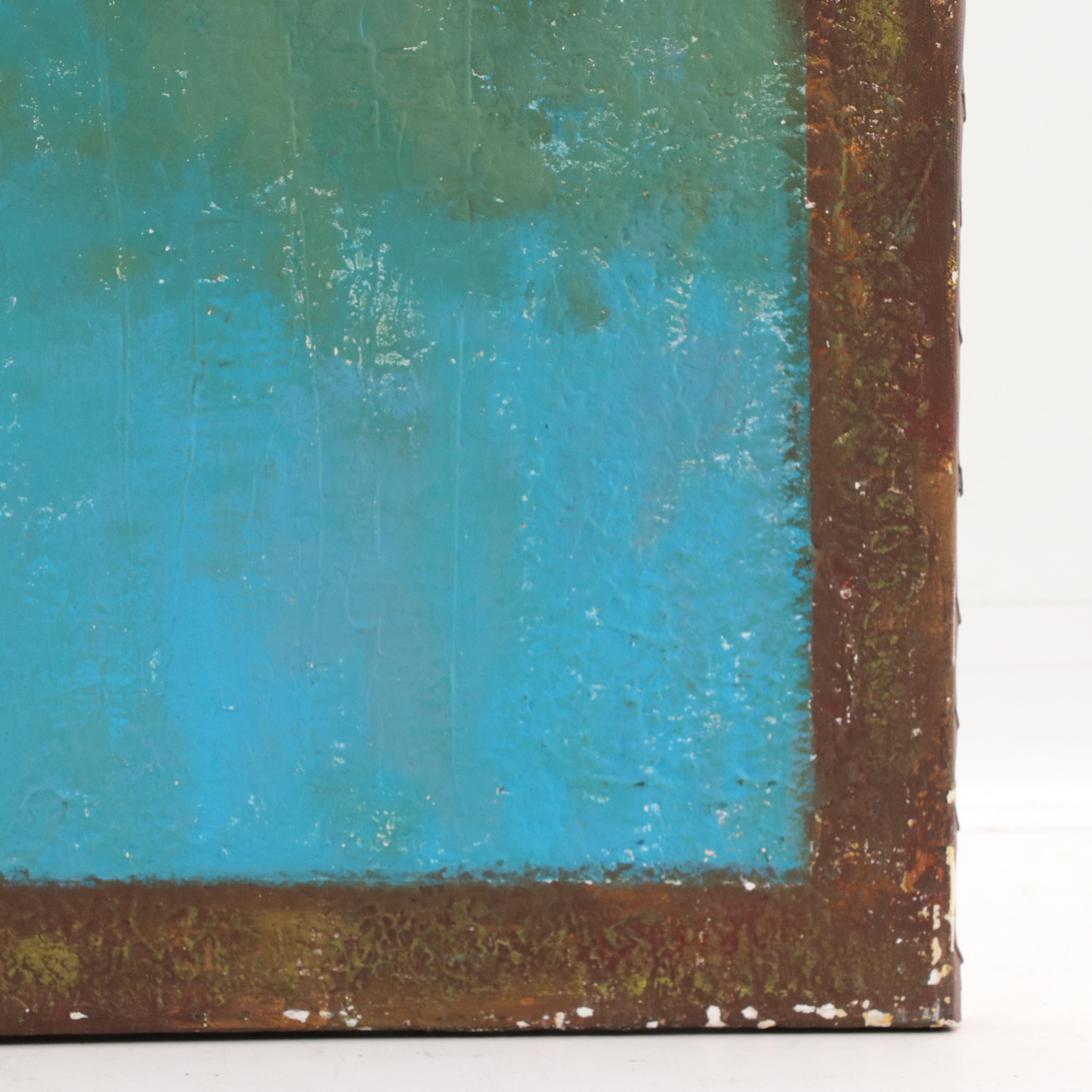 Abstract Color Field Painting Inspired by Mark Rothko