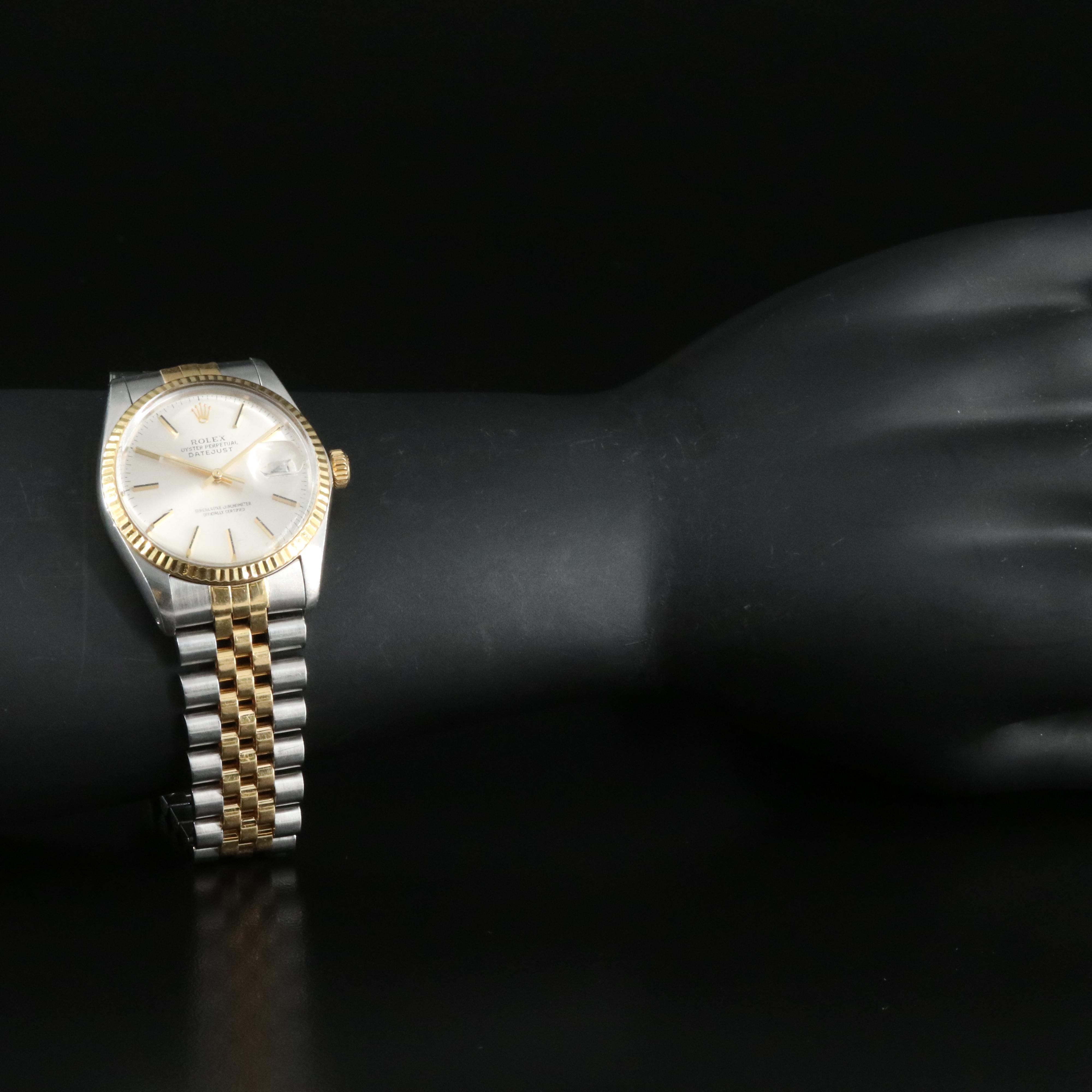 1985 Rolex Oyster Perpetual Two-Tone Datejust Watch