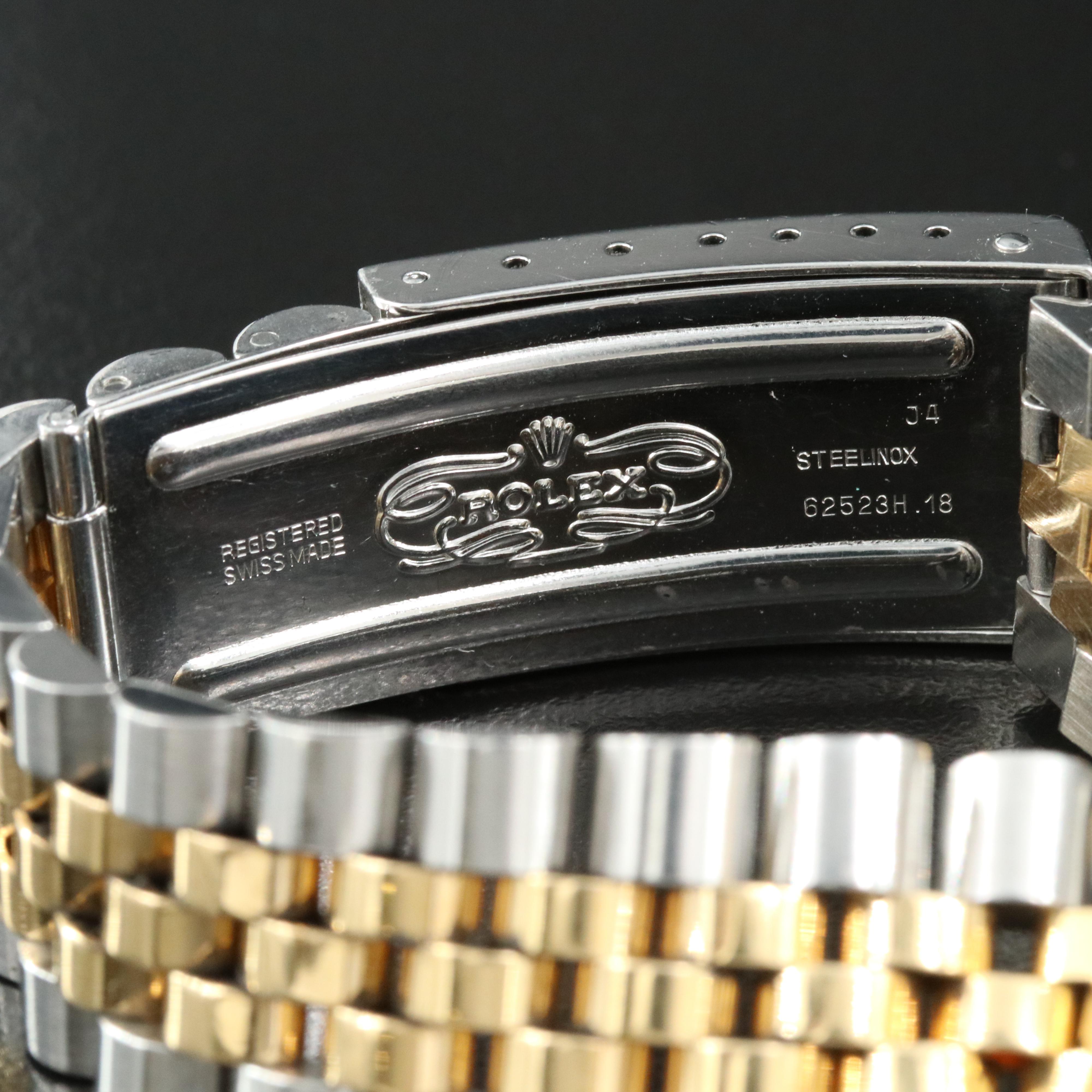 1985 Rolex Oyster Perpetual Two-Tone Datejust Watch