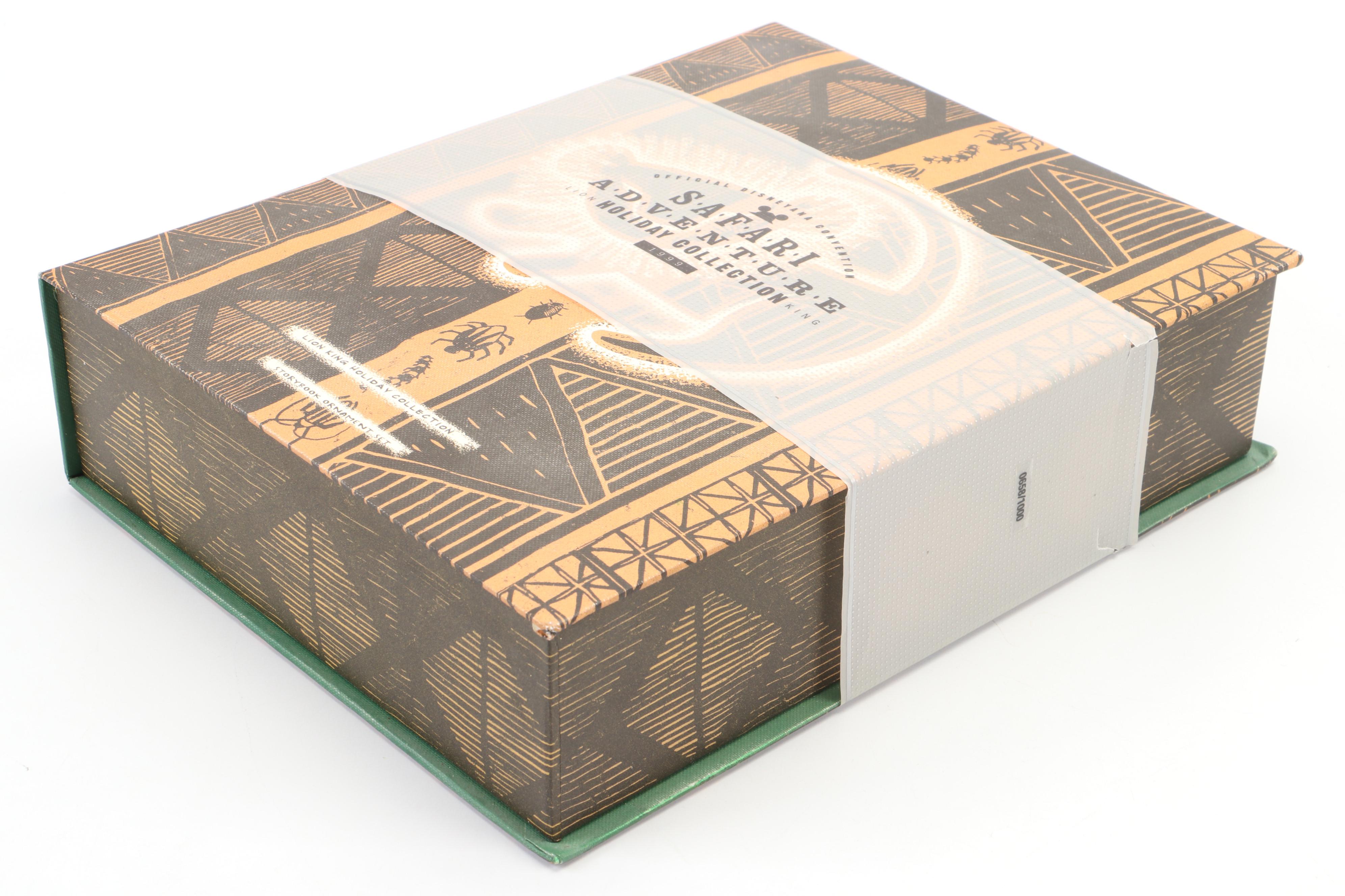 Walt Disney Lion King Safari Animal Resin Ornaments, 1999