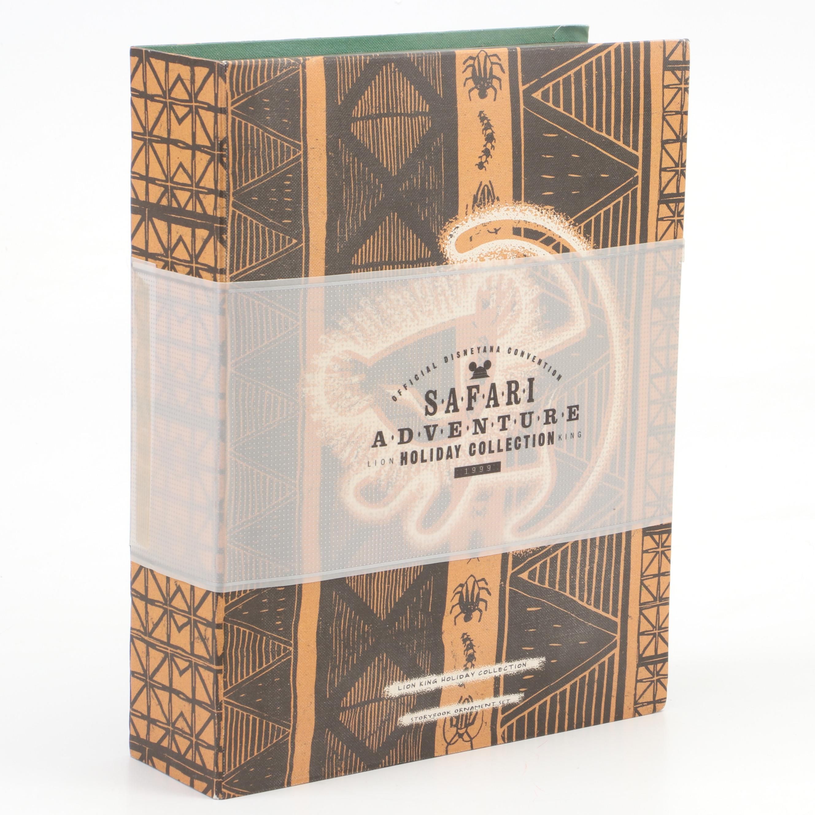 Walt Disney Lion King Safari Animal Resin Ornaments, 1999