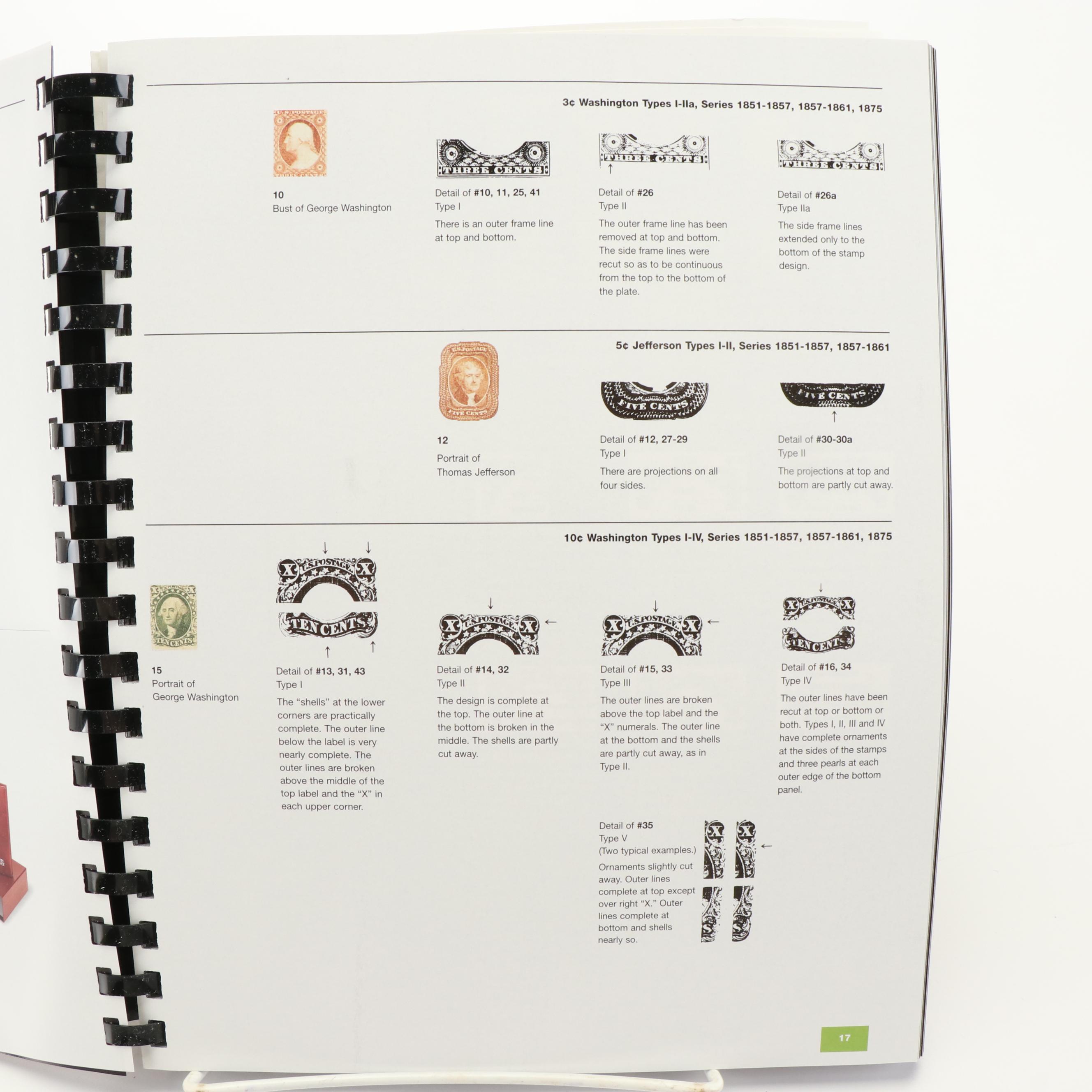 Two U.S. Postage Stamp Albums, 2015 to 2017 and a Stamp Price Guide