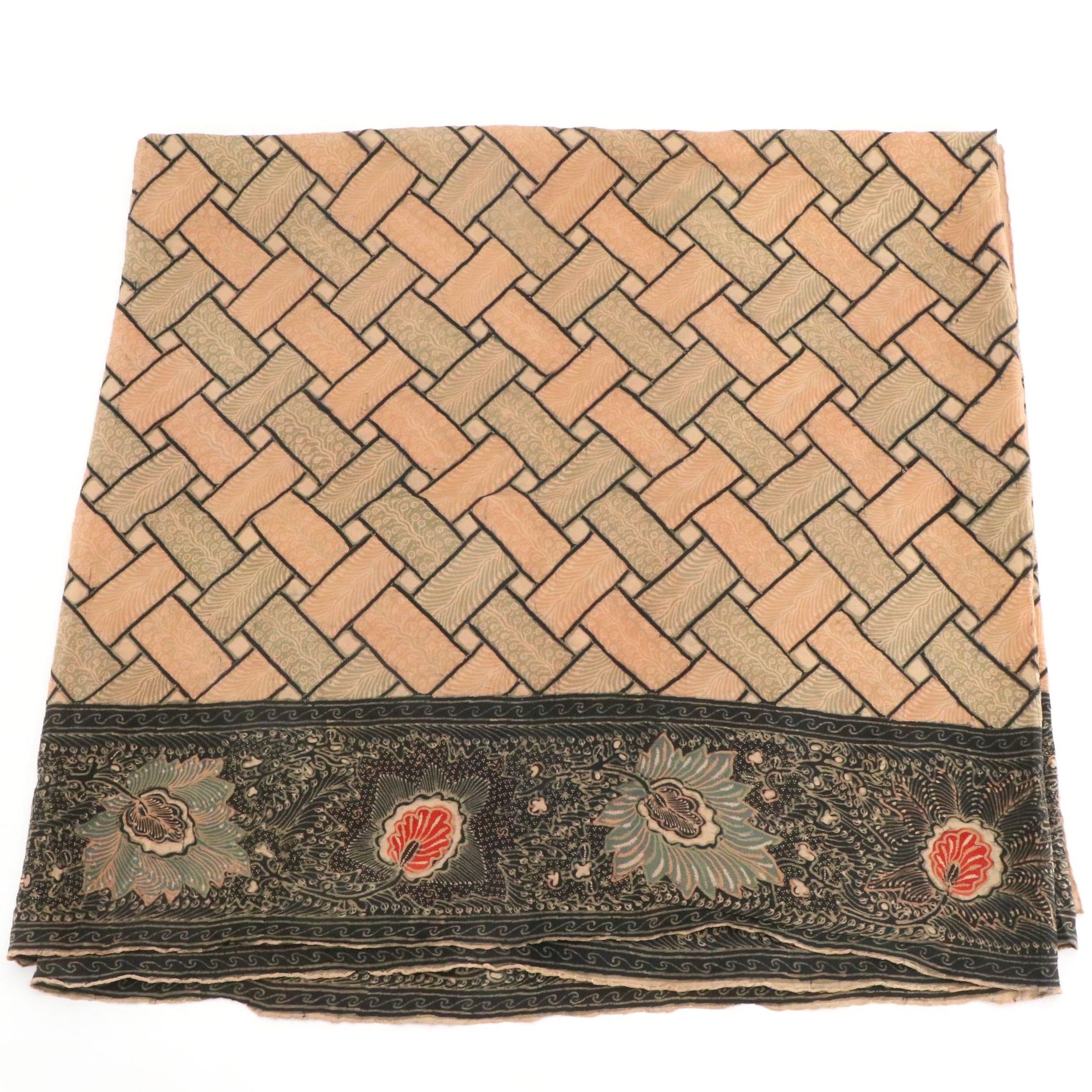 Ardiyanto Indonesian Batik Silk Shawl