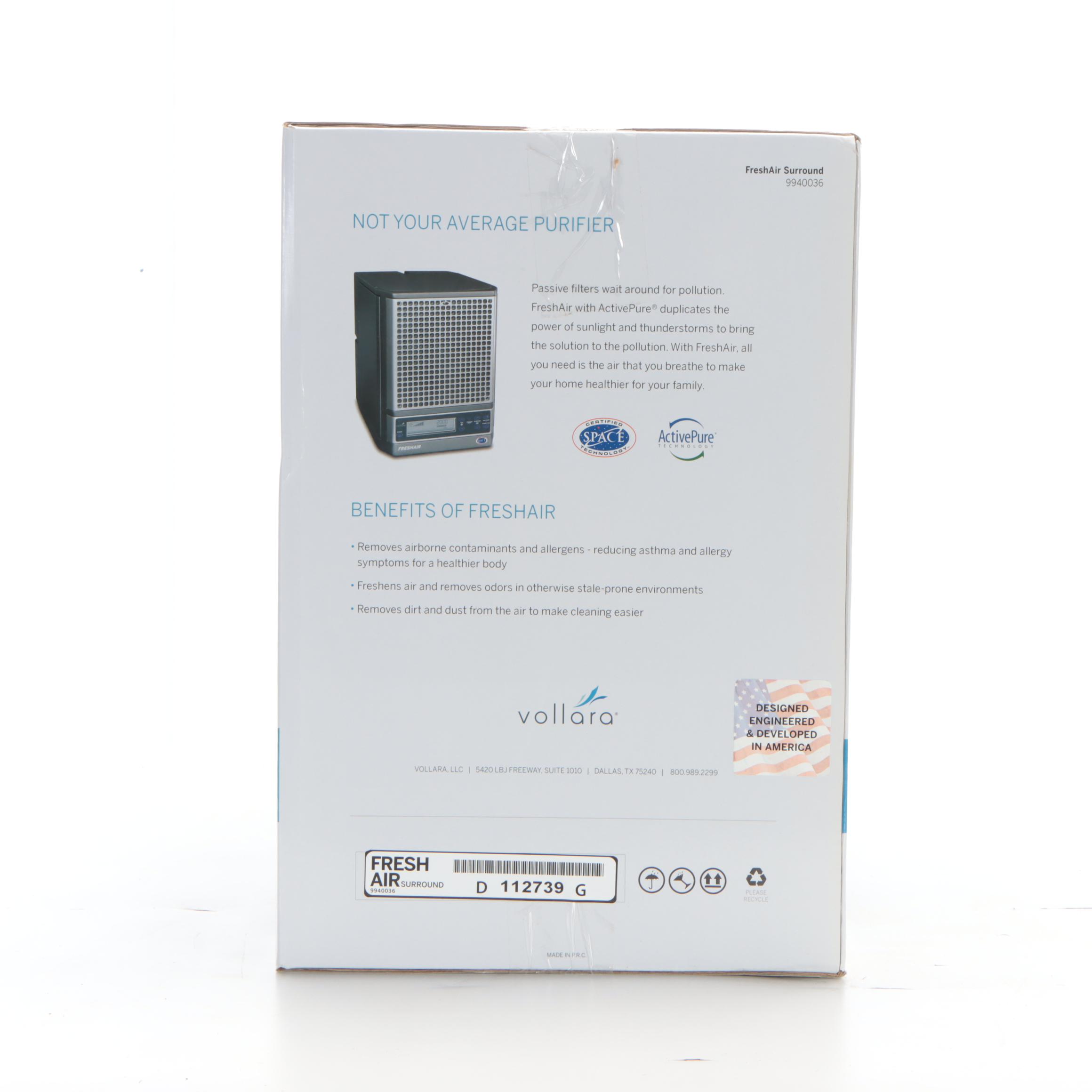 Vollara "Fresh Air Surround" Air Purifier