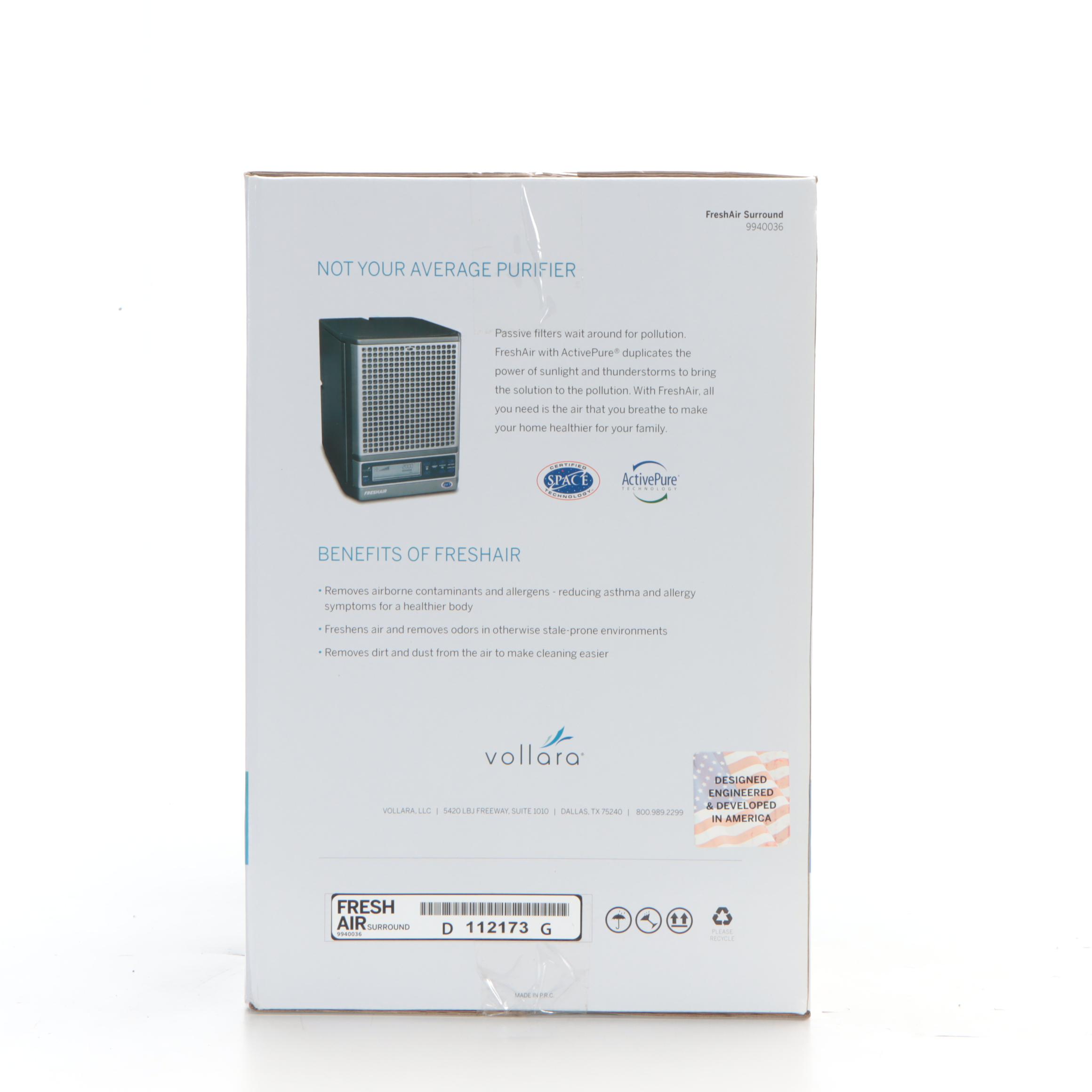 Vollara "Fresh Air Surround" Air Purifier