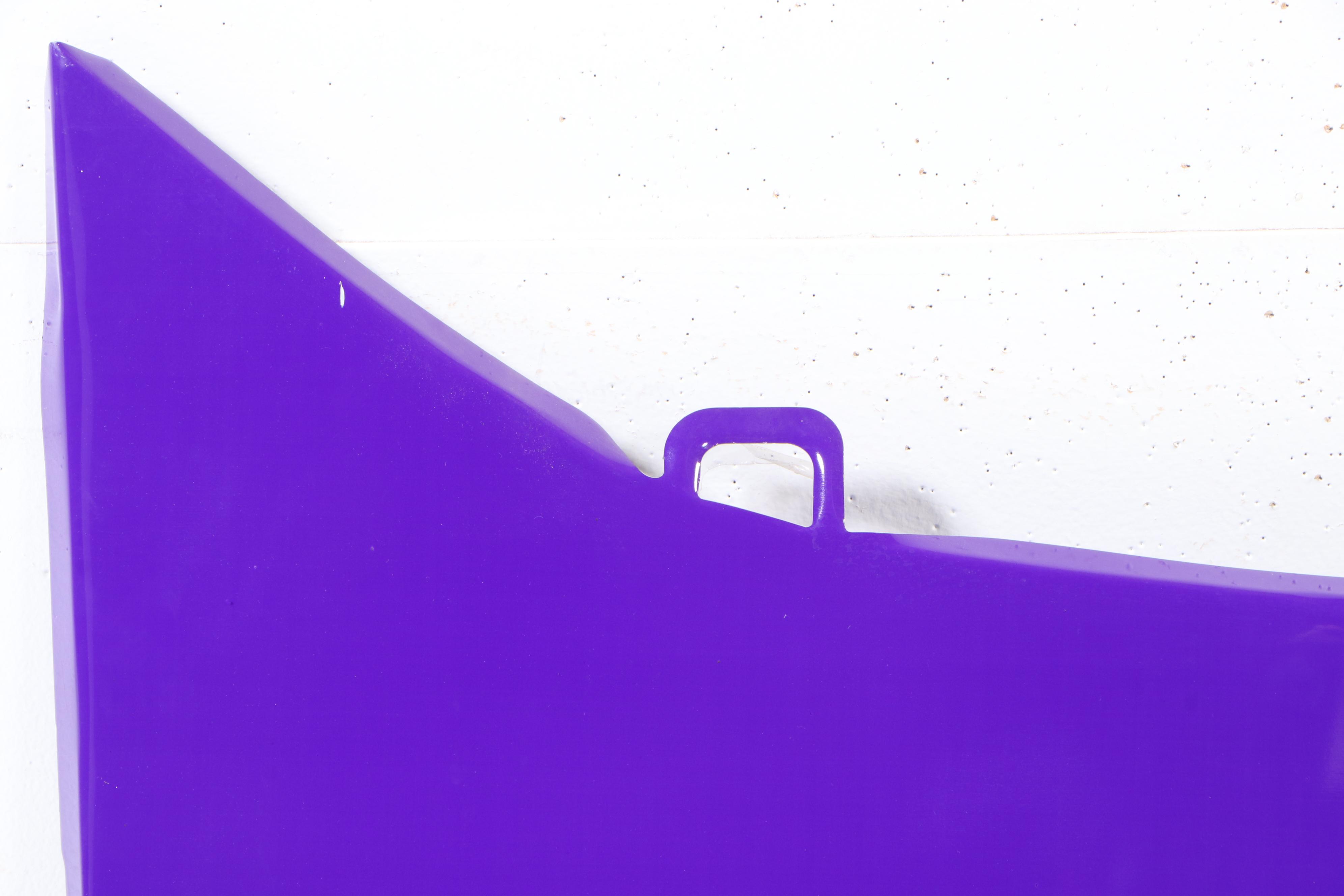 Crown Royal Metal Replica NASCAR Hood Sign