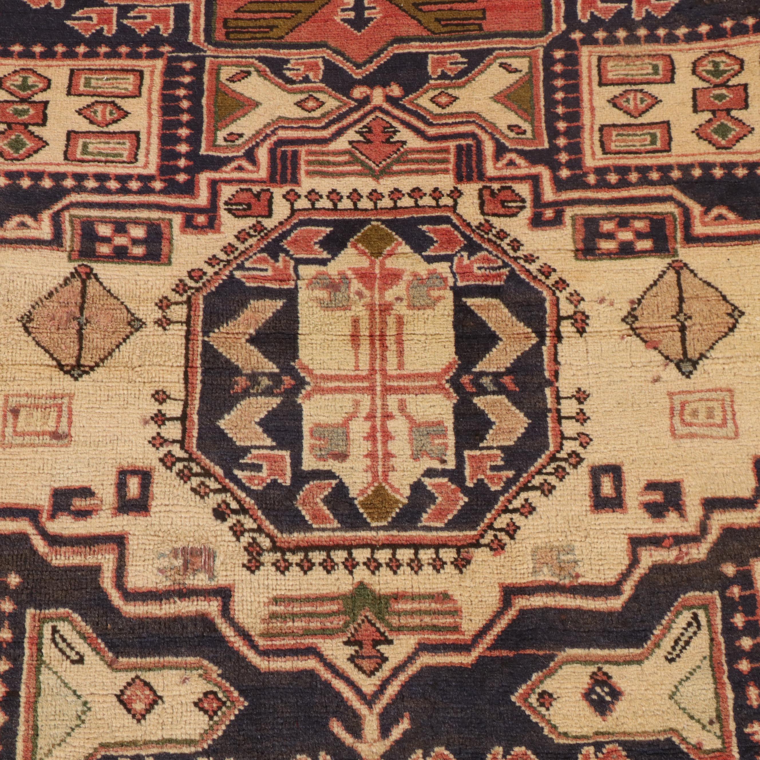 4'5 x 8'10 Hand-Knotted Persian Arbadil Area Rug