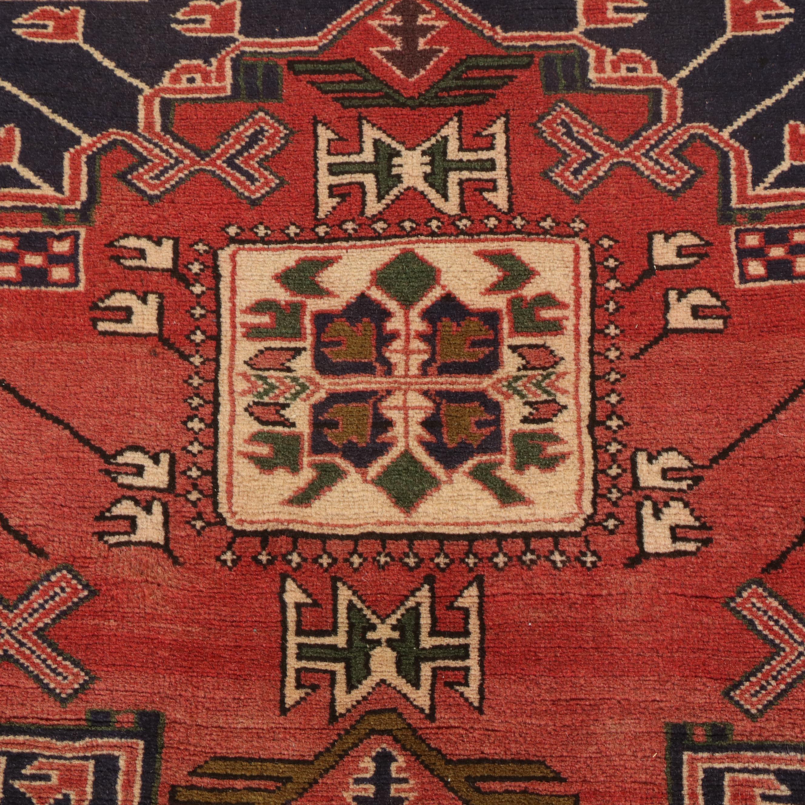 4'5 x 8'10 Hand-Knotted Persian Arbadil Area Rug