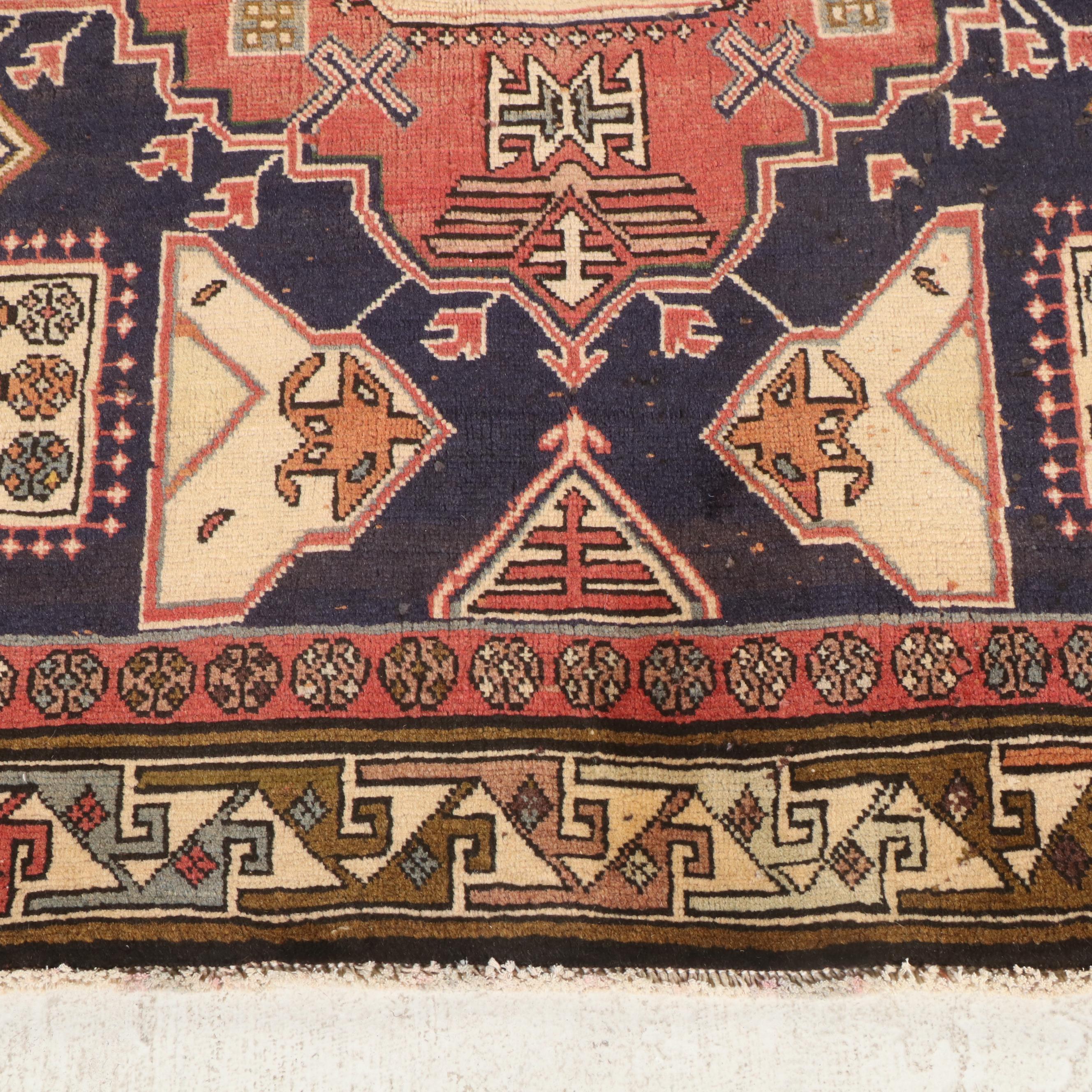 4'5 x 8'10 Hand-Knotted Persian Arbadil Area Rug