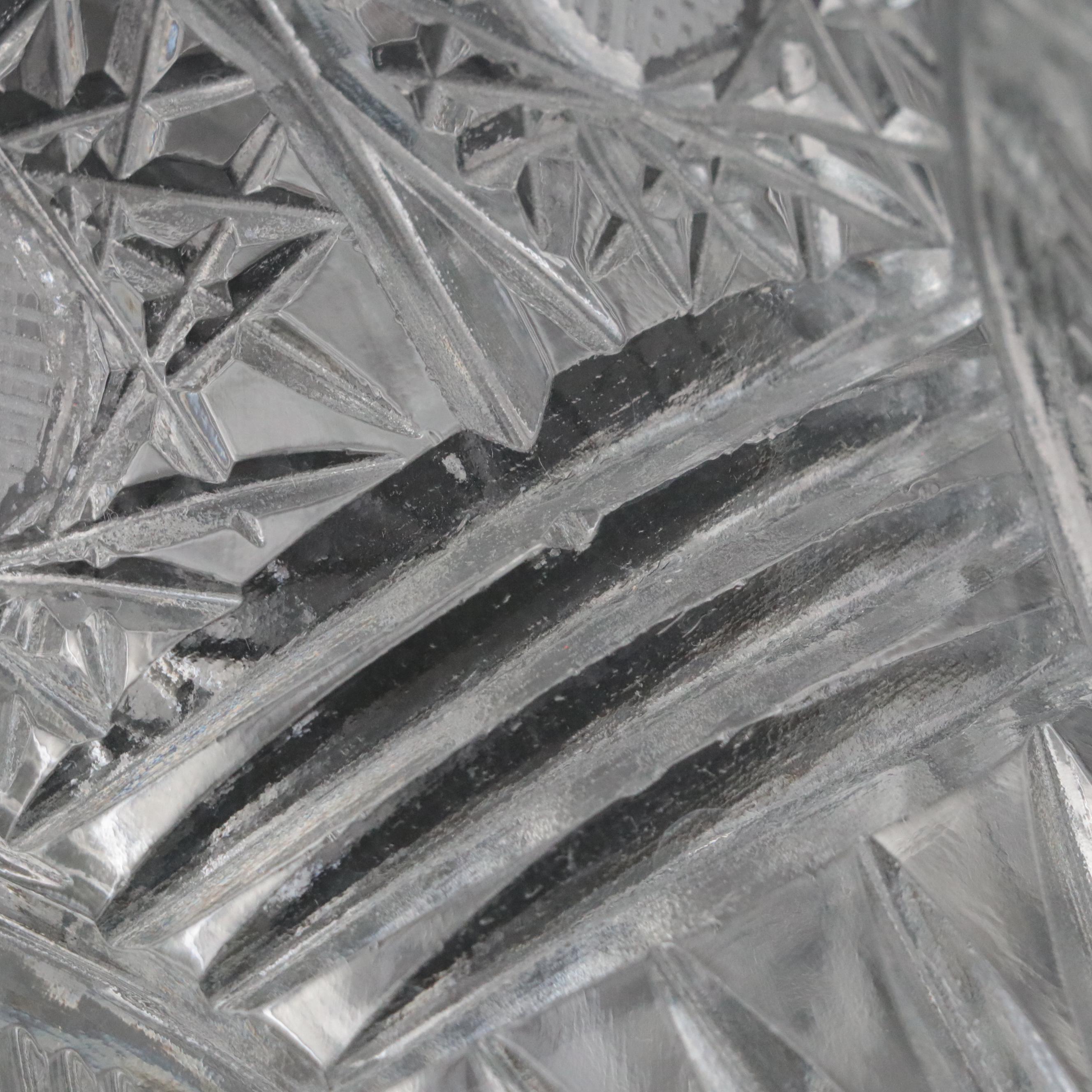 Hand-Cut Crystal Vases