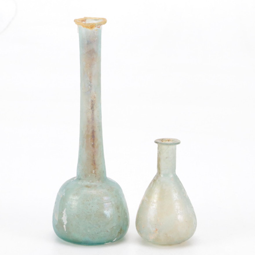 Ancient Roman Style Glass Vials