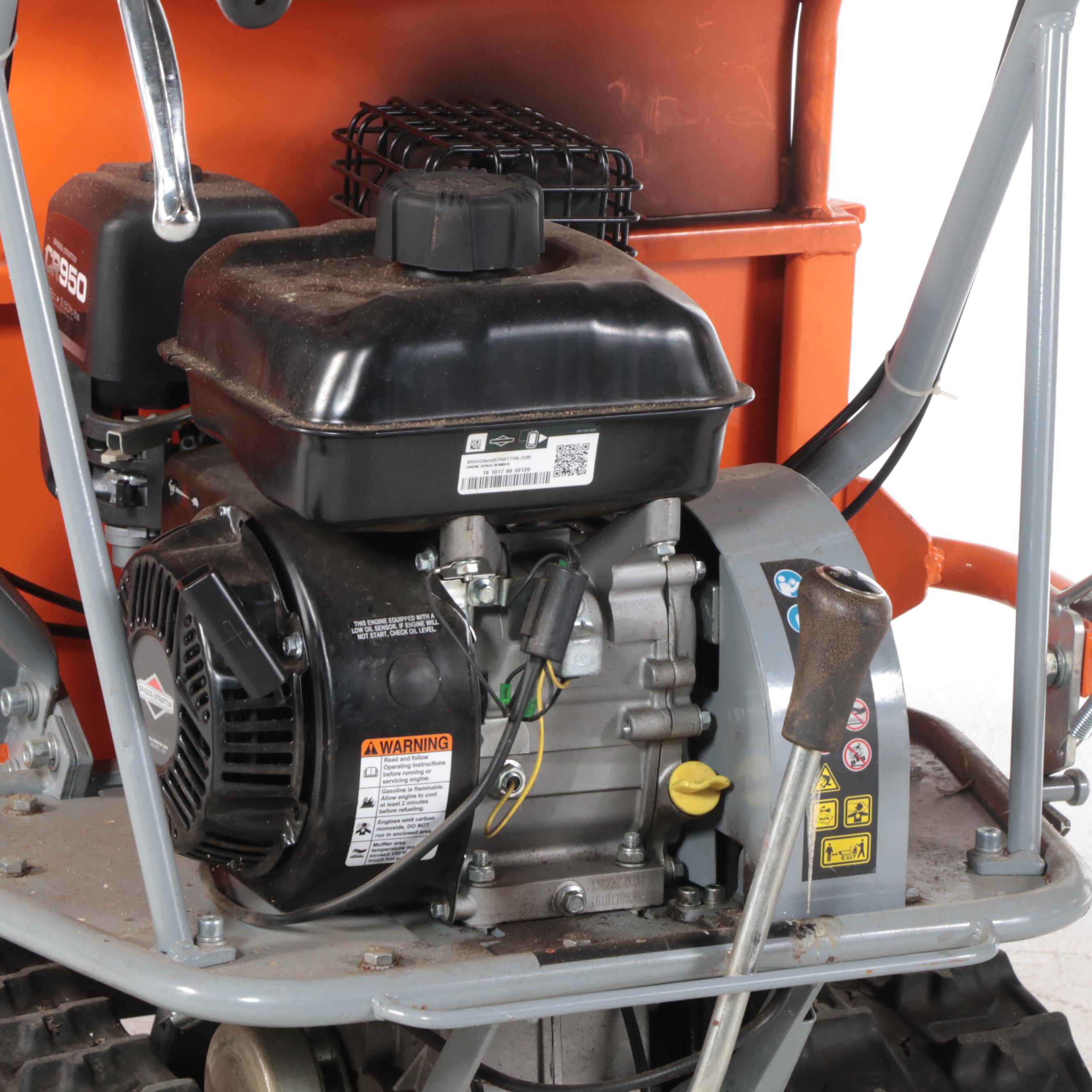 Yardmax GasPowered Yard Trackbarrow EBTH