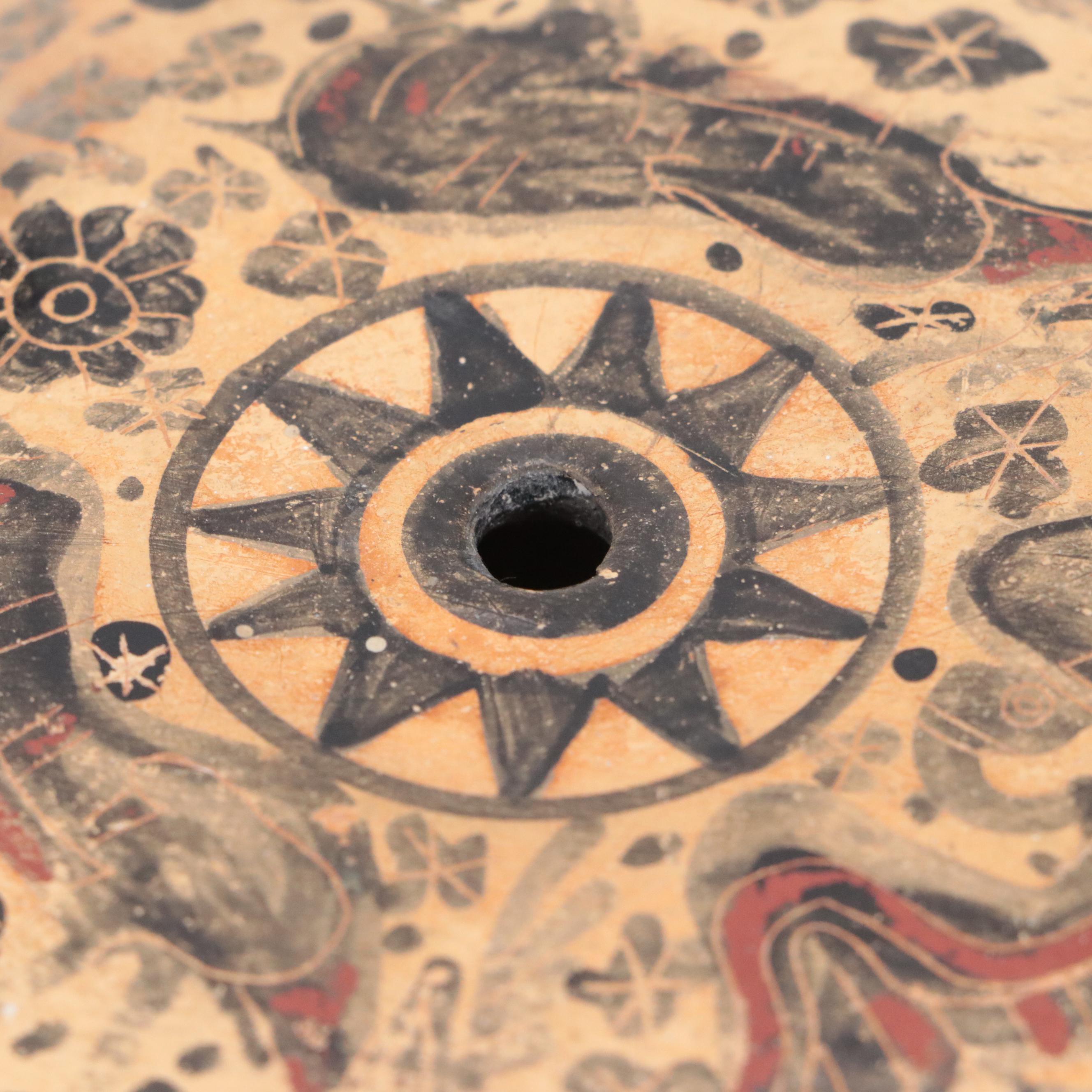 Greek-Hellenistic Style Ceramic Oil Lamp